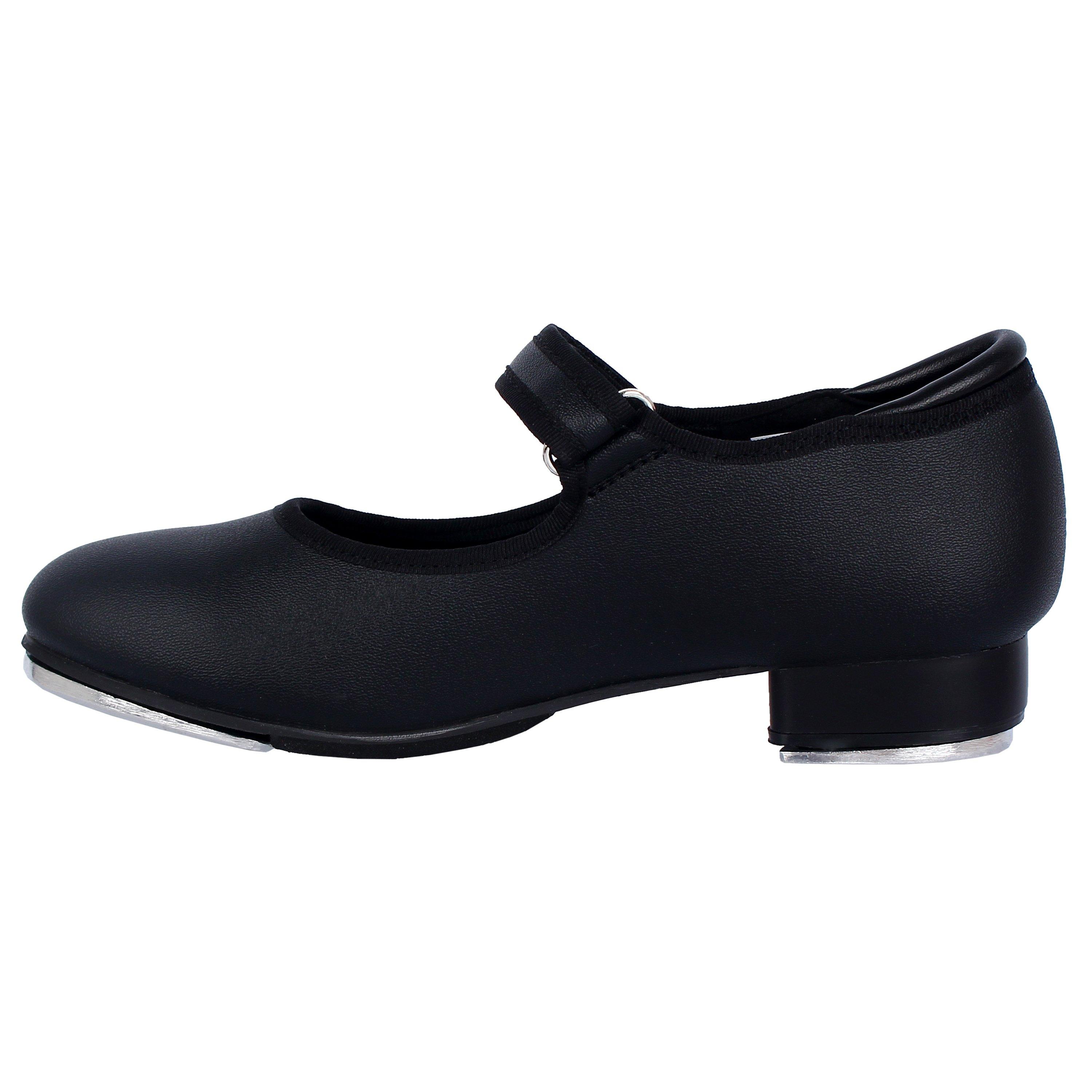 Noir - Slazenger - PU Velcro Childrens Tap Shoe - 4