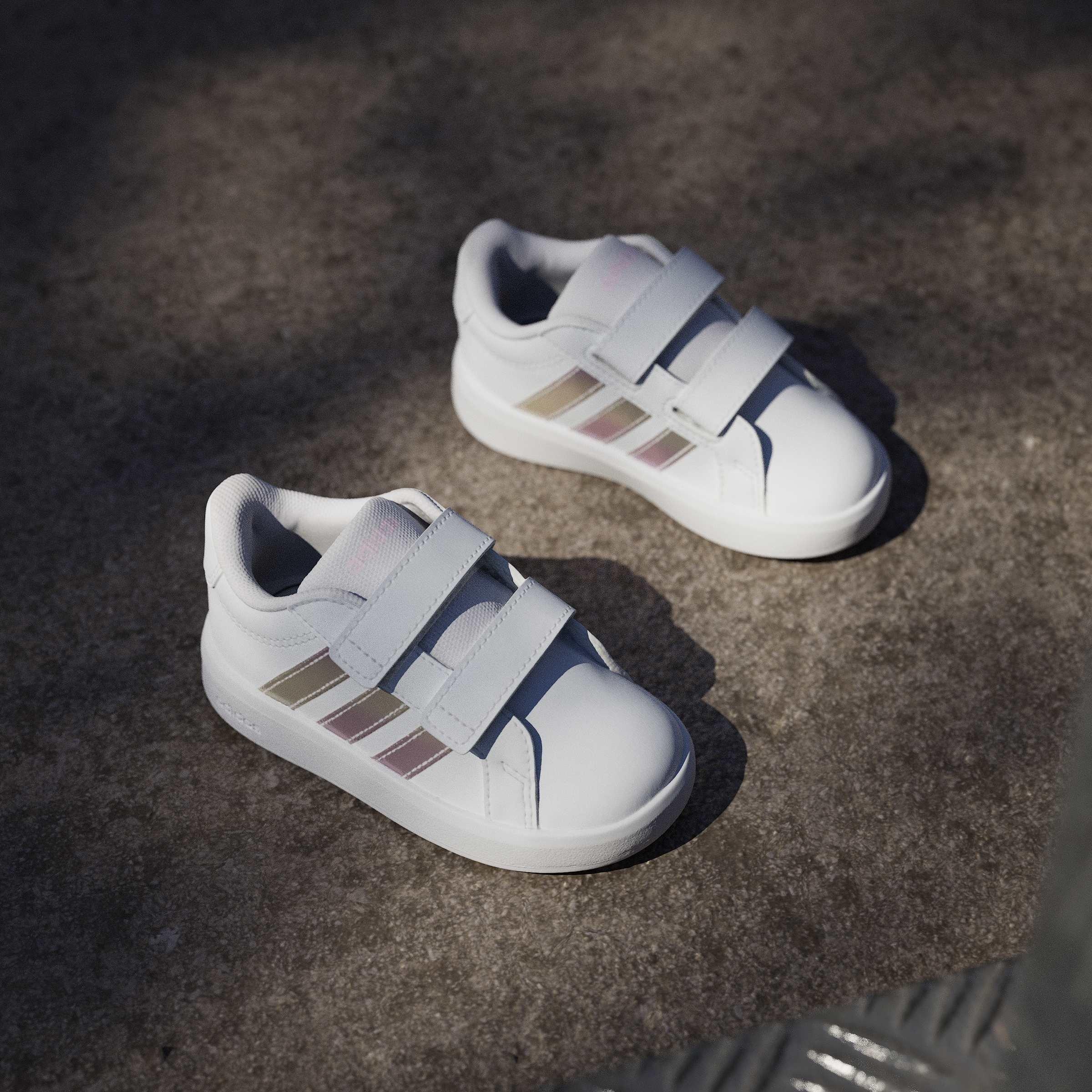 Wht/Iridescent - adidas - Adidas Grand Court 3 In63 - 12