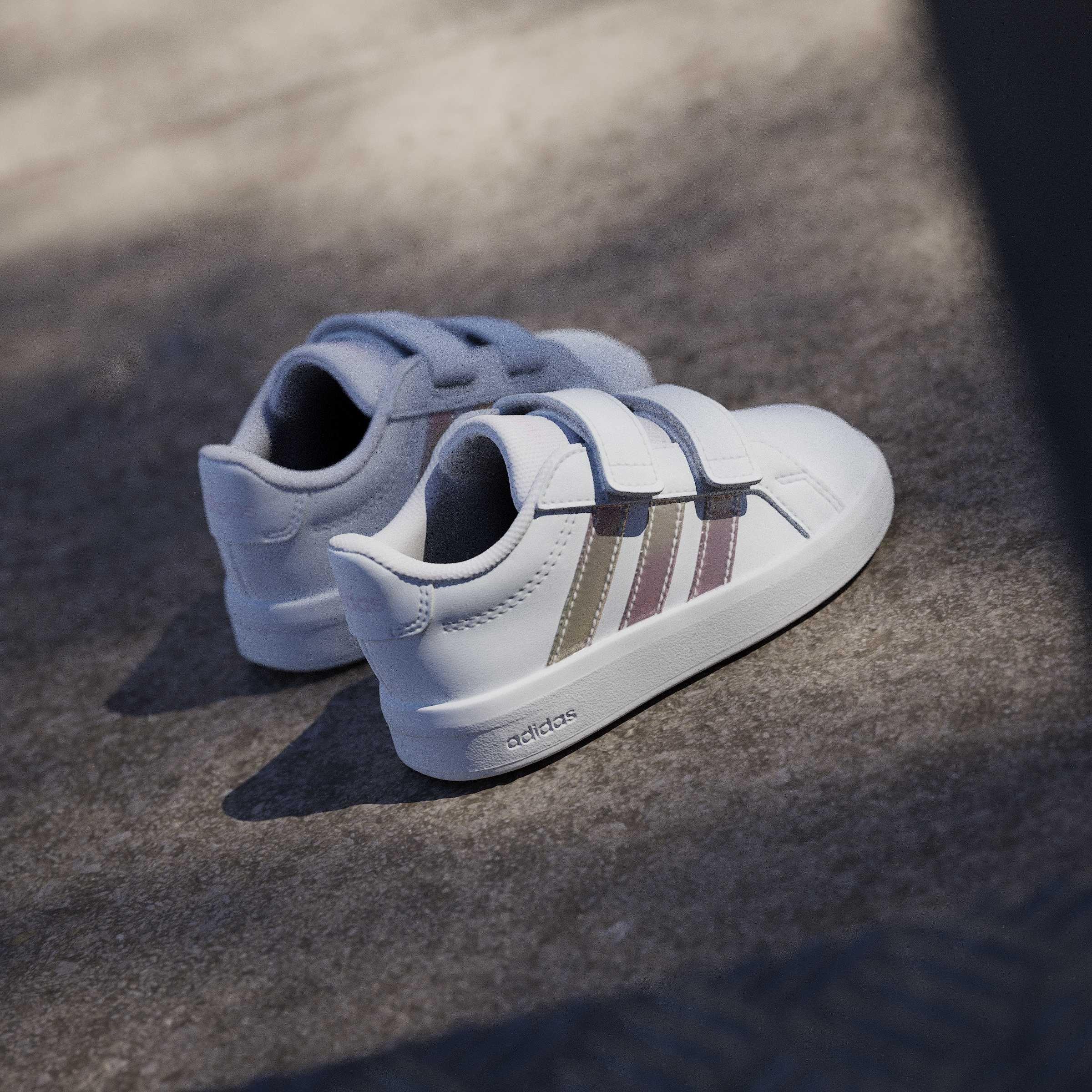 Wht/Iridescent - adidas - Adidas Grand Court 3 In63 - 13