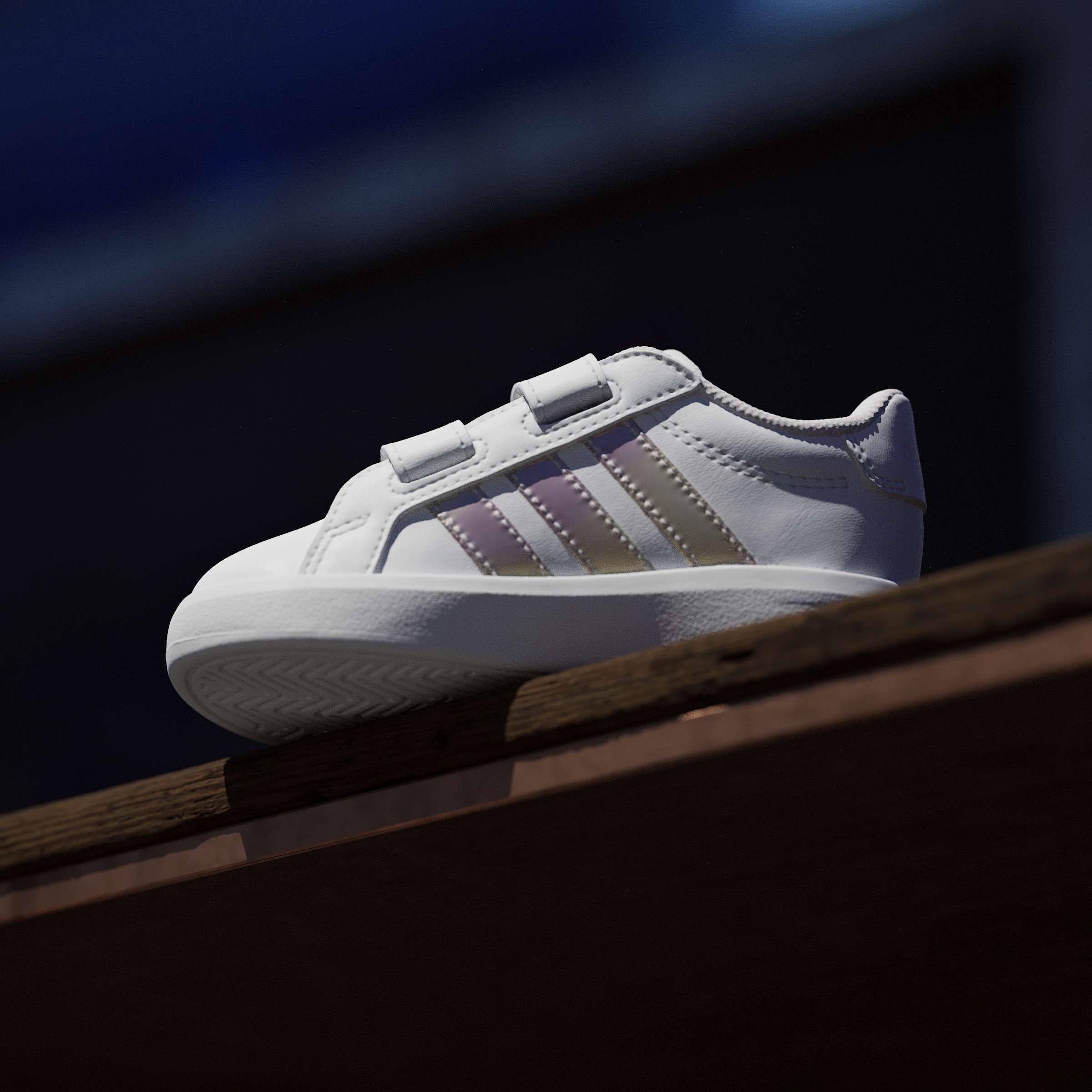 Wht/Iridescent - adidas - Adidas Grand Court 3 In63 - 14