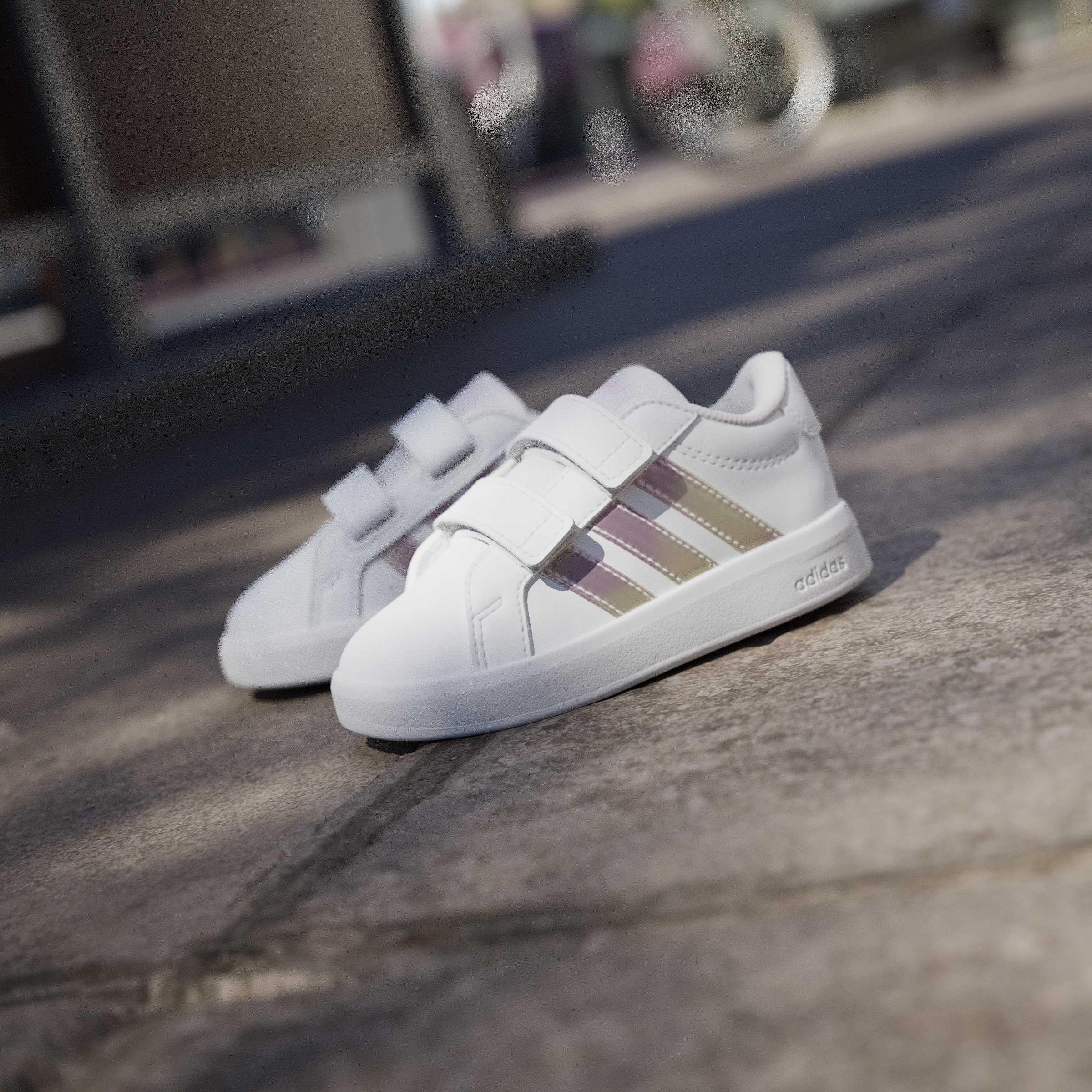 Wht/Iridescent - adidas - Adidas Grand Court 3 In63 - 15
