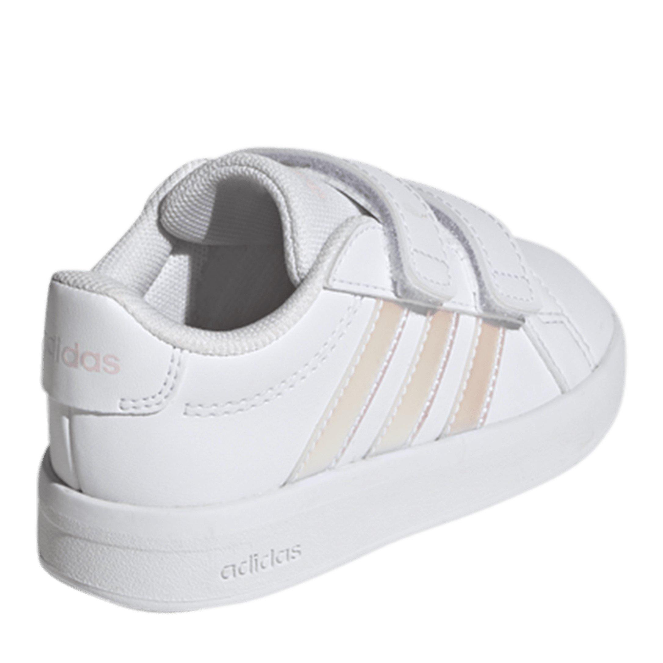Wht/Iridescent - adidas - Adidas Grand Court 3 In63 - 4