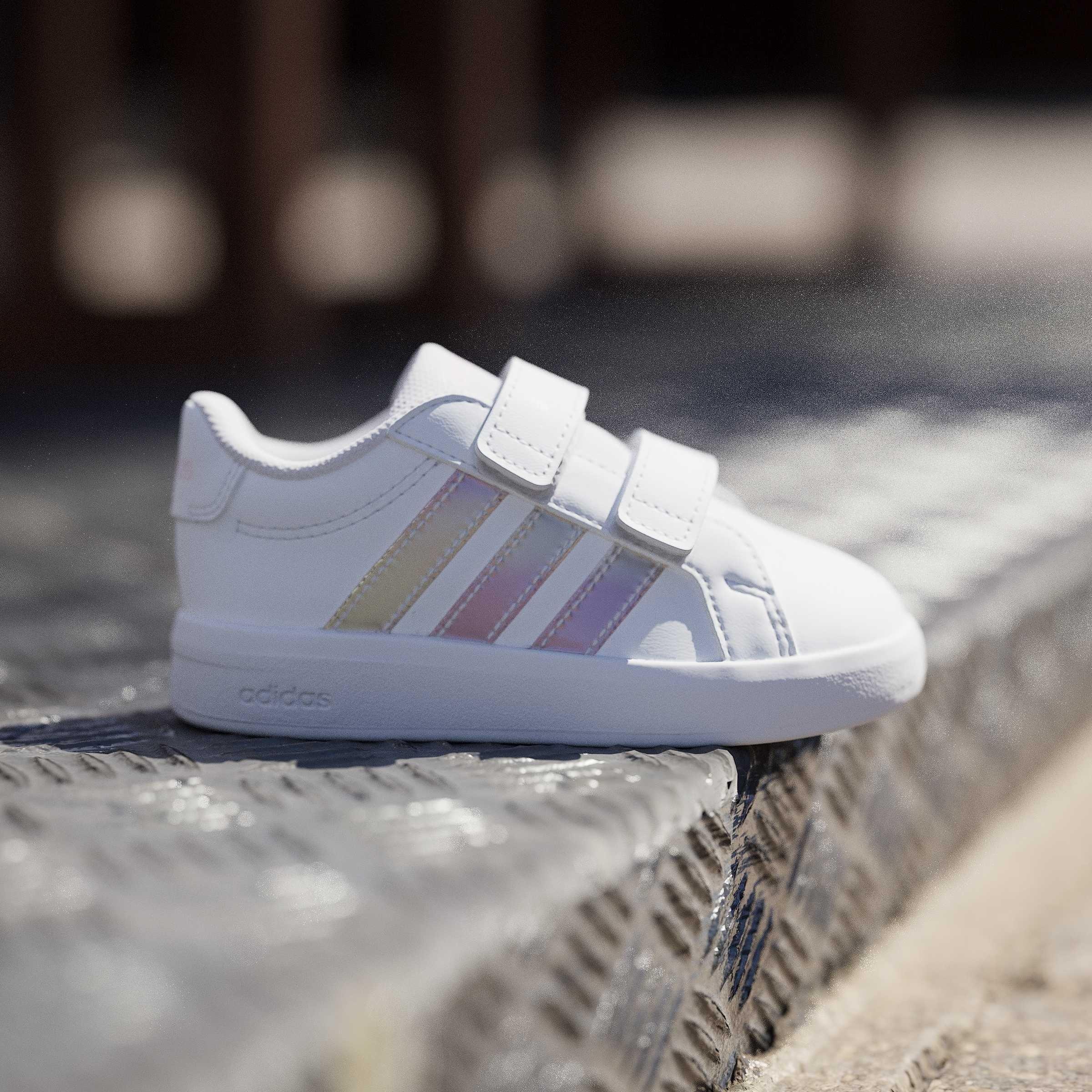 Wht/Iridescent - adidas - Adidas Grand Court 3 In63 - 10