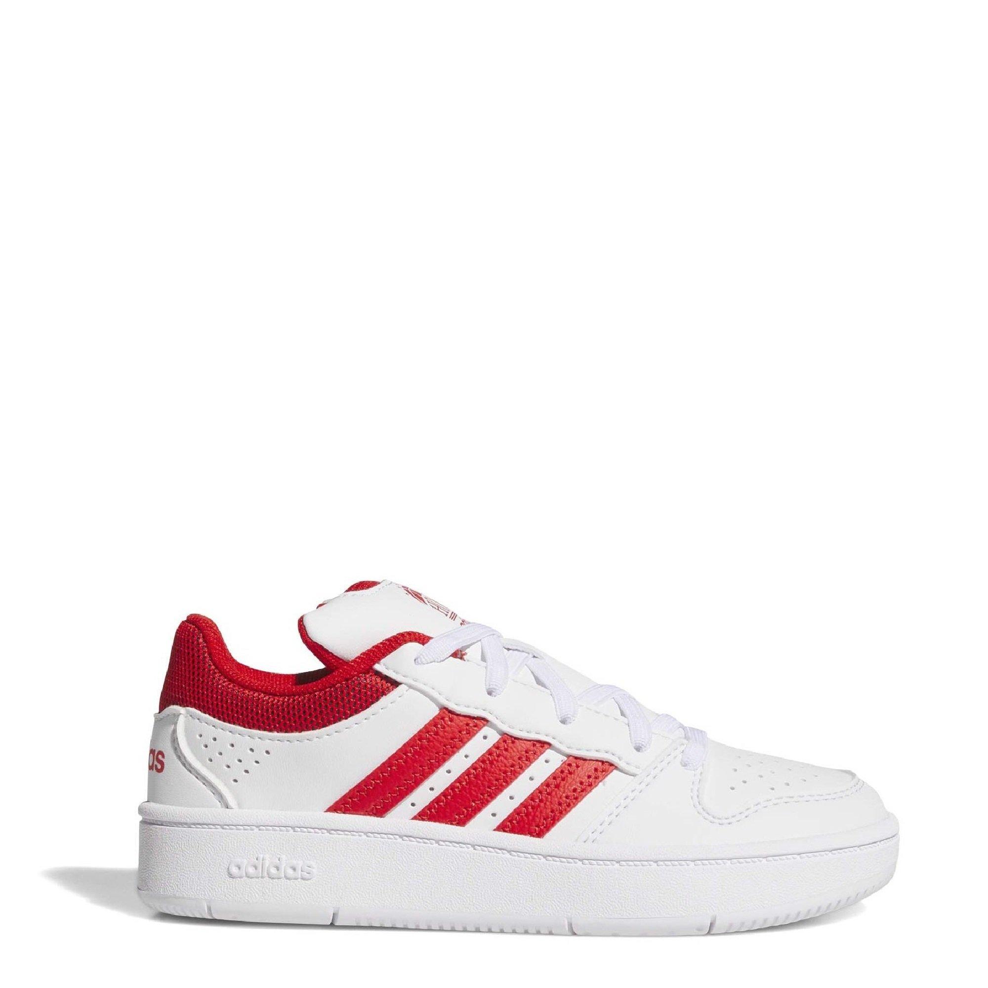 Adidas  Kids Kids' Basketball Trainers - White/Red - C11 (29)