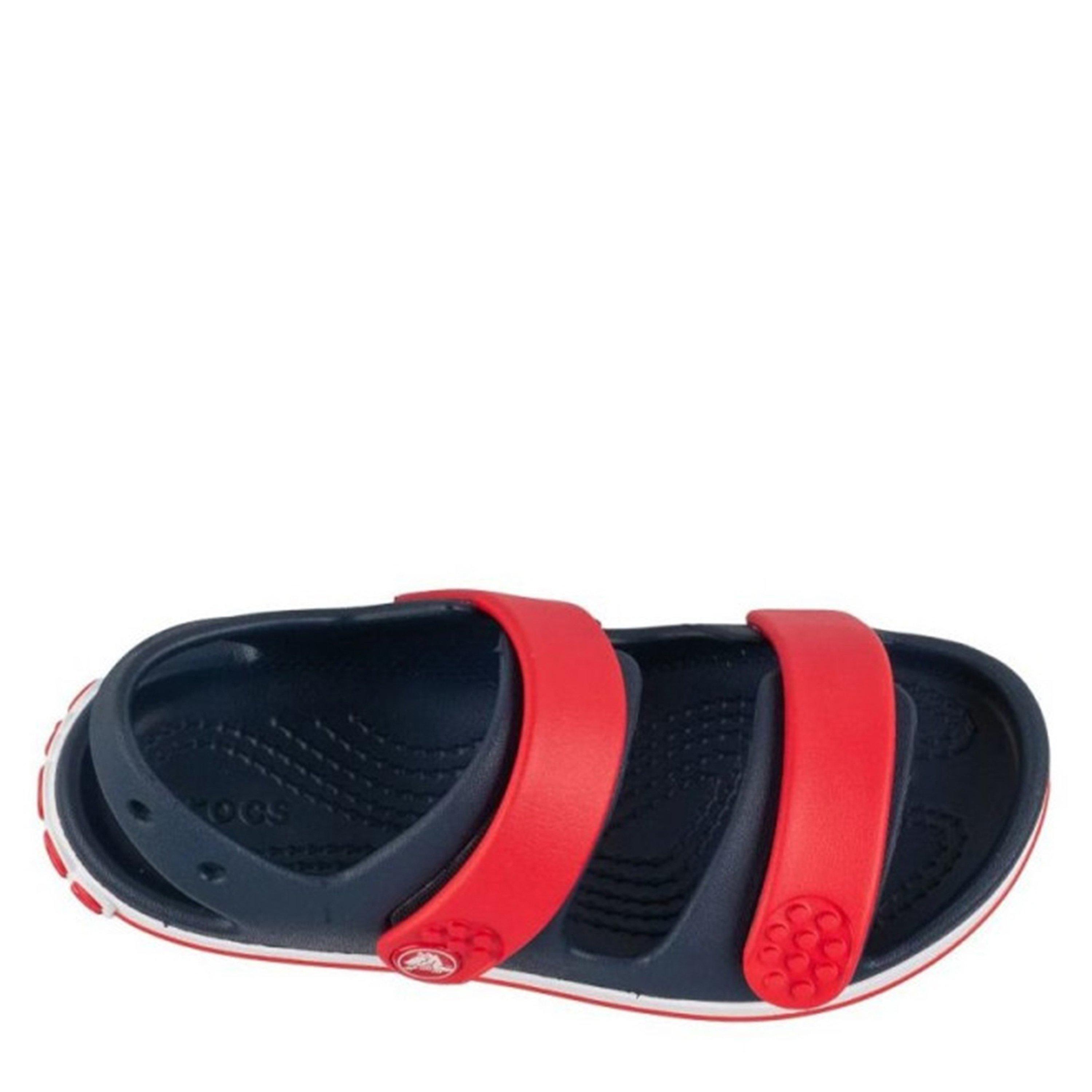 Navy/Vrsity Red - Crocs - Unisex Kids'  Band Sandal Clogs - 4
