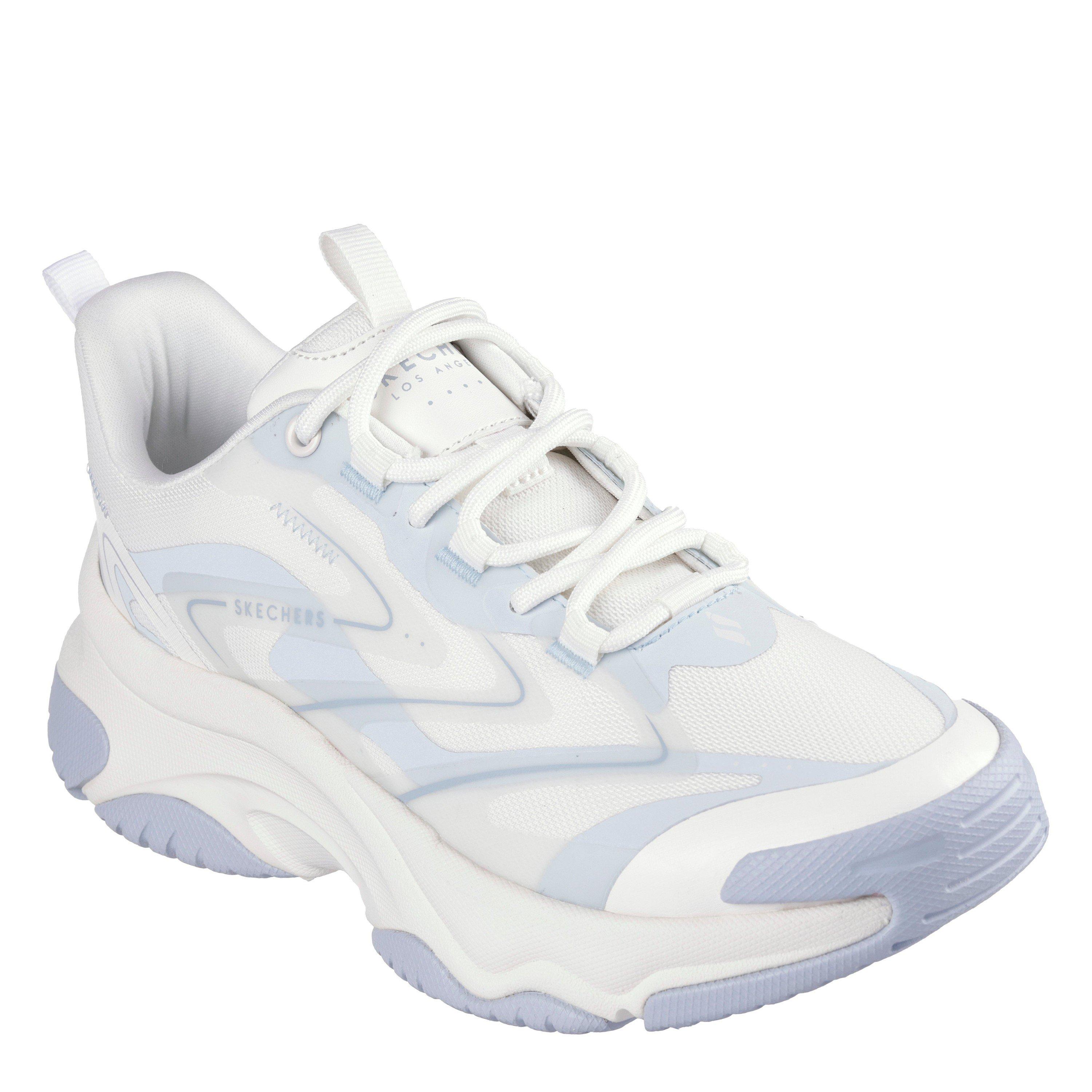 Light Blue - Skechers - Kids Mesh Anti-Gravity Classic Low-Top Trainers - 3