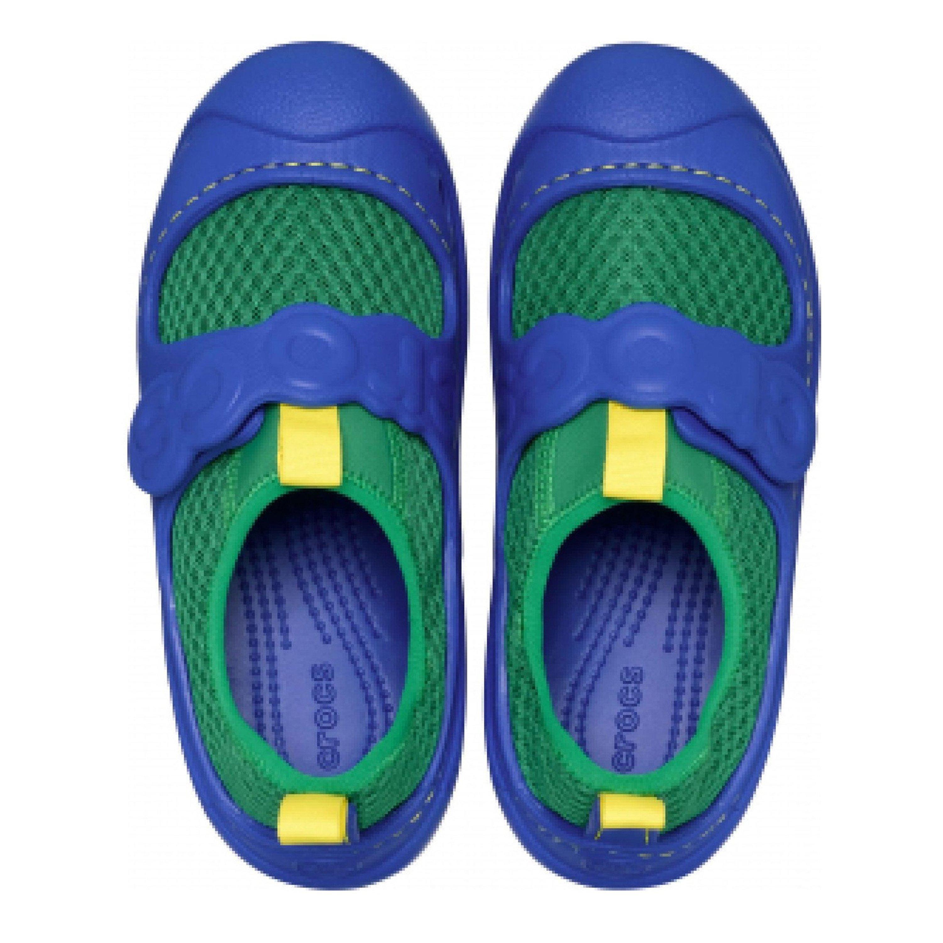 Grøn Efeu - Crocs - Unisex Kids Swiftwater Splash Clogs - 4