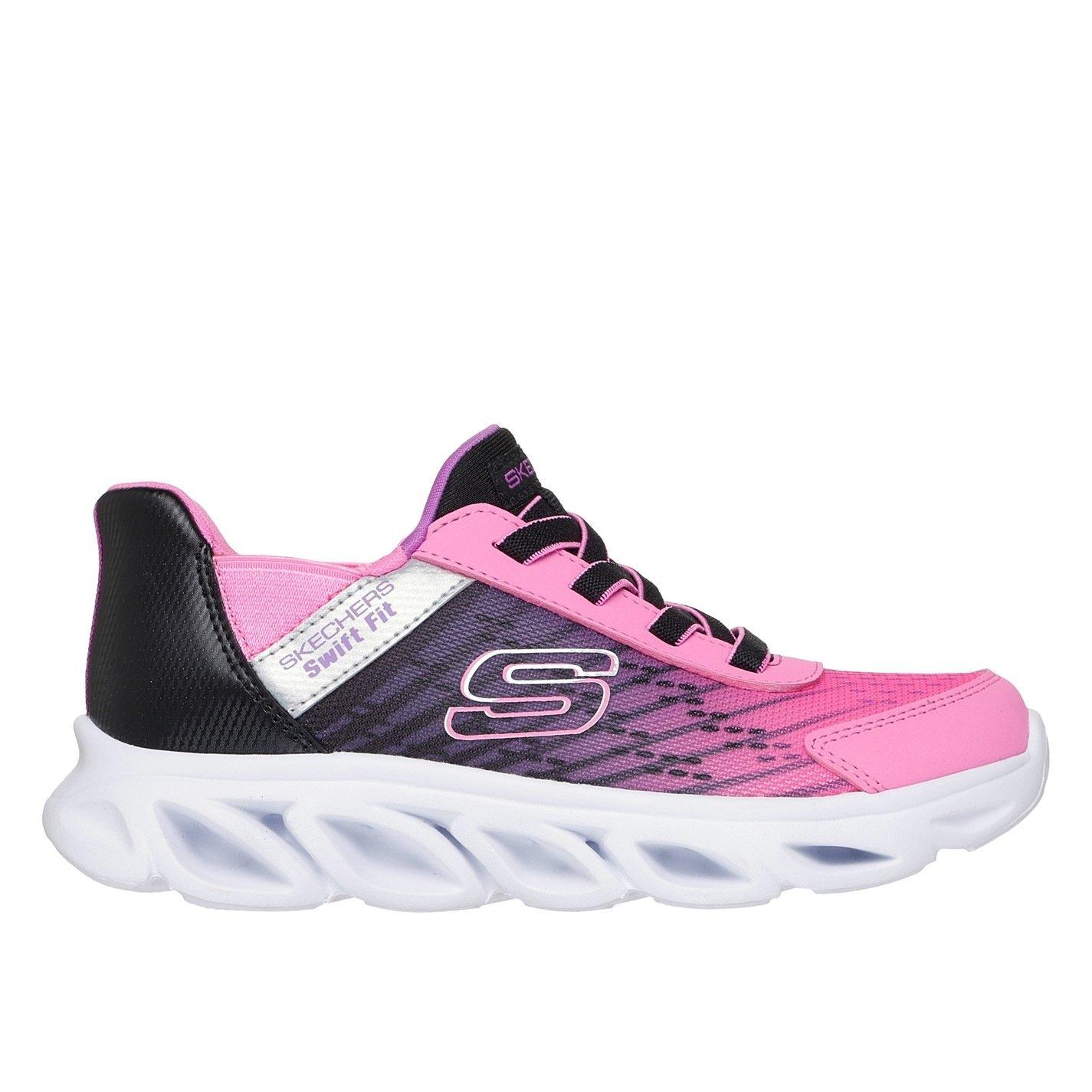 Skechers  Kids Flex Glide Slip On Runners - Black/ - C10 (27.5)