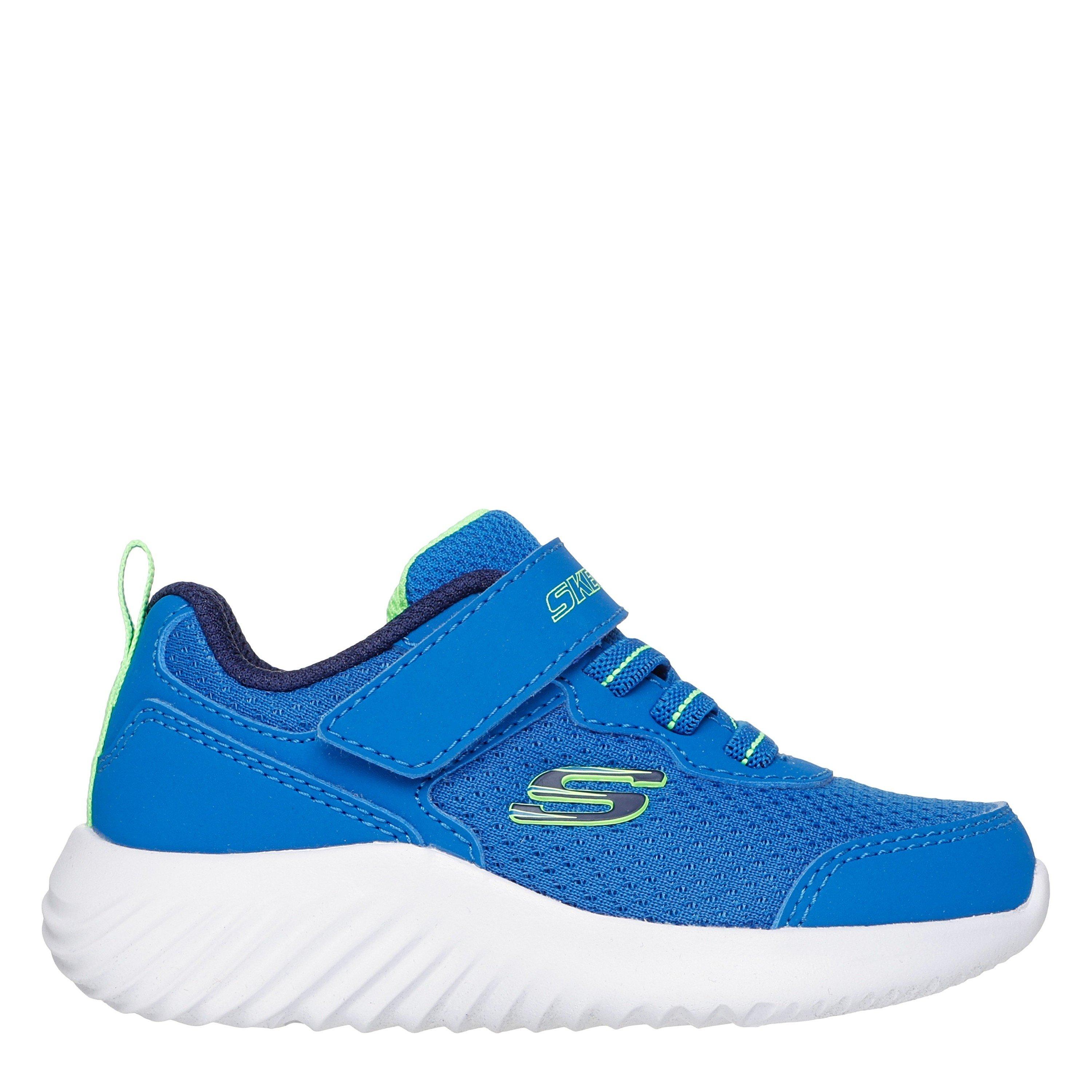 Skechers  Kids' Bounder Runners - Blue/Lime - C5 (22)