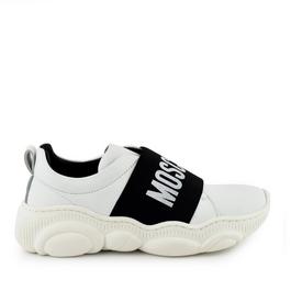 Moschino Logo Slip On Trainers