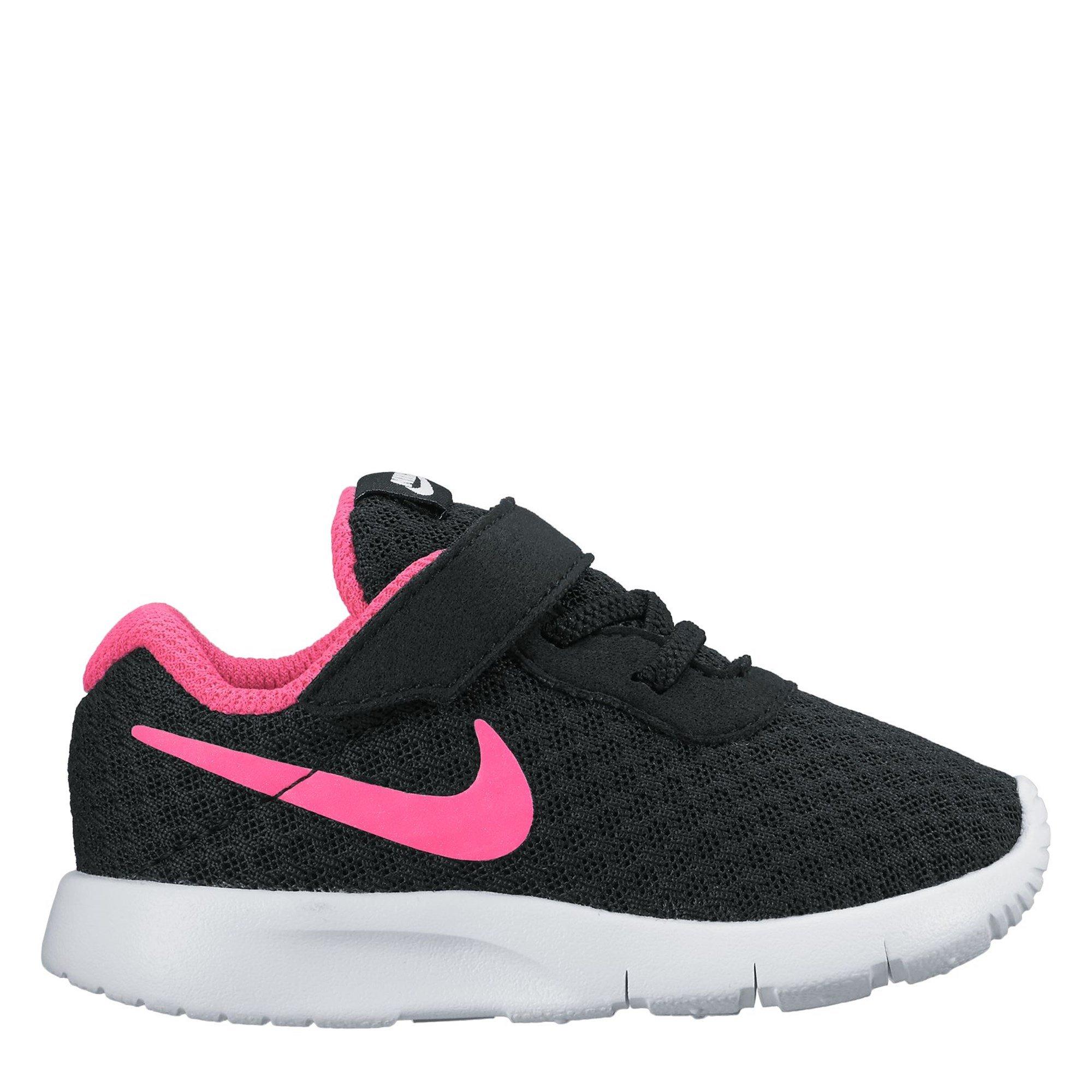 Noir/Rose - Nike - Tanjun Infant Girls Trainers - 1