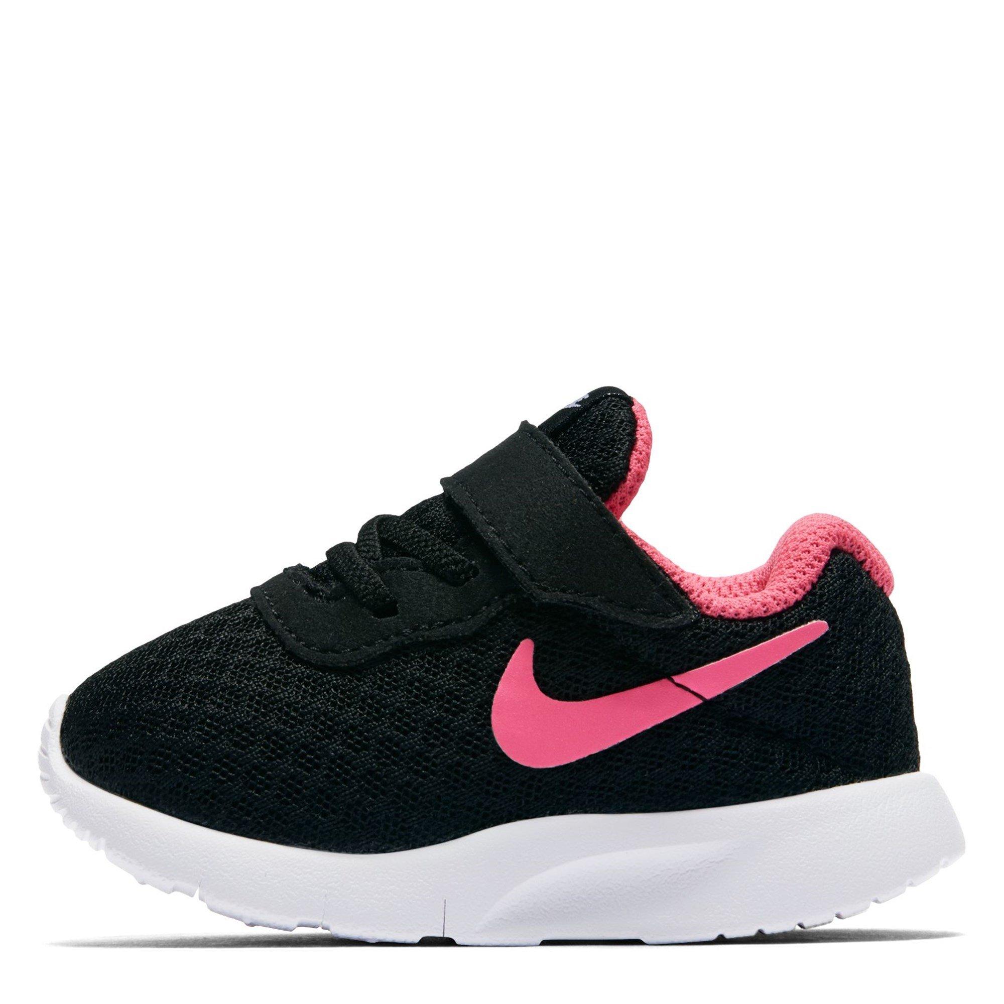 Noir/Rose - Nike - Tanjun Infant Girls Trainers - 2