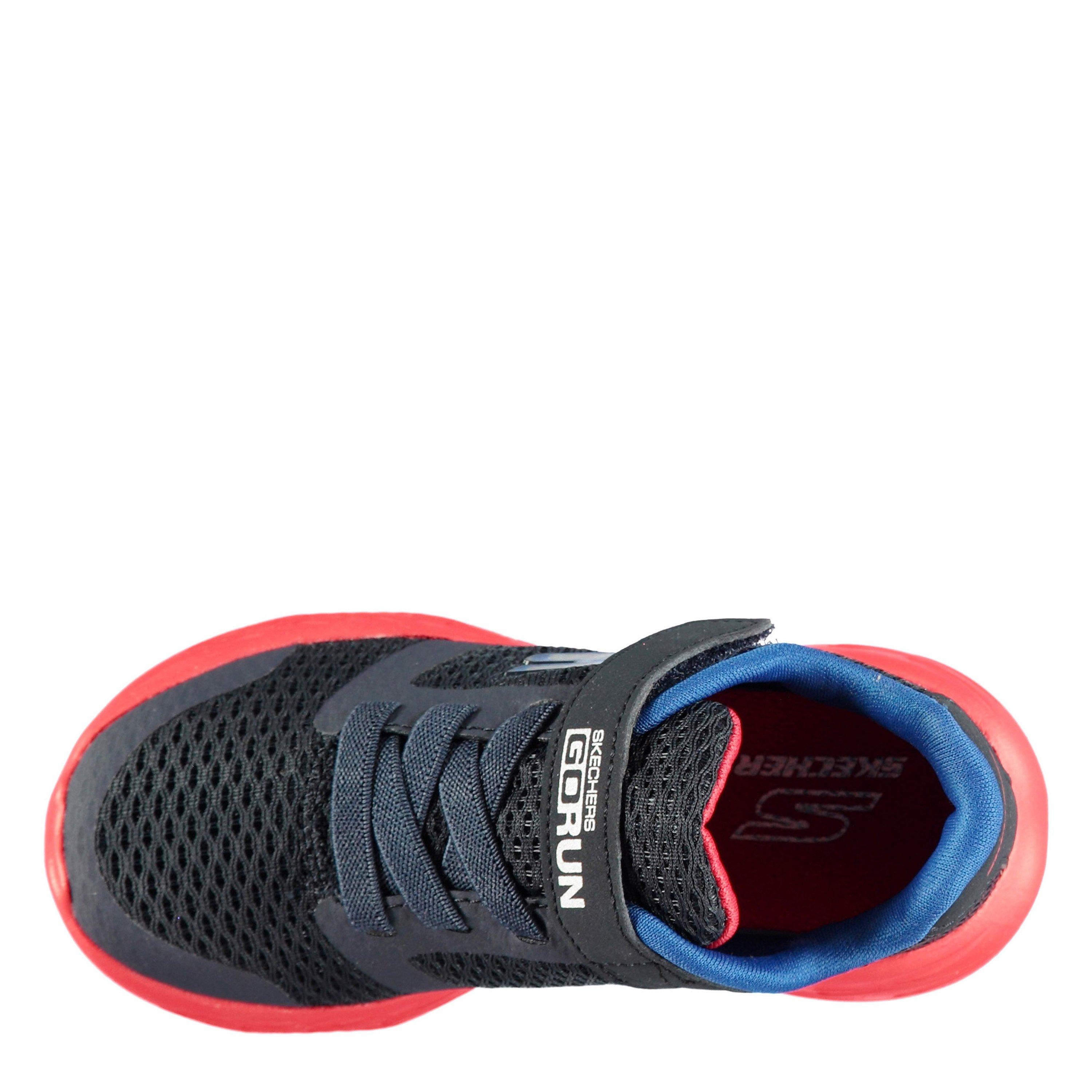 Navy/Red - Skechers - GoRun 600 Infant Trainers - 3