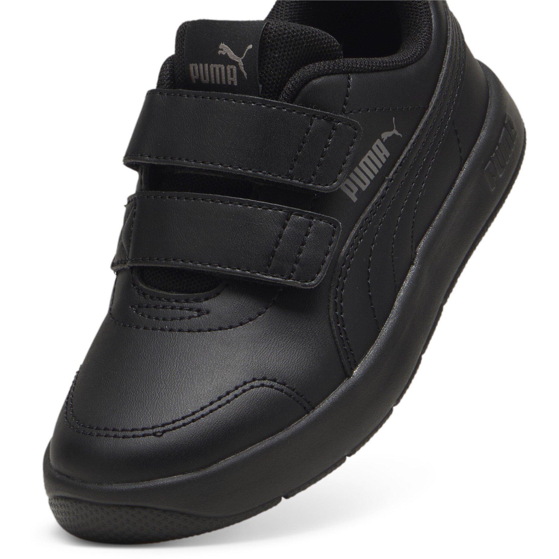 Puma Black/Blk - Puma - Courtflex V3 Childrens Shoes - 6
