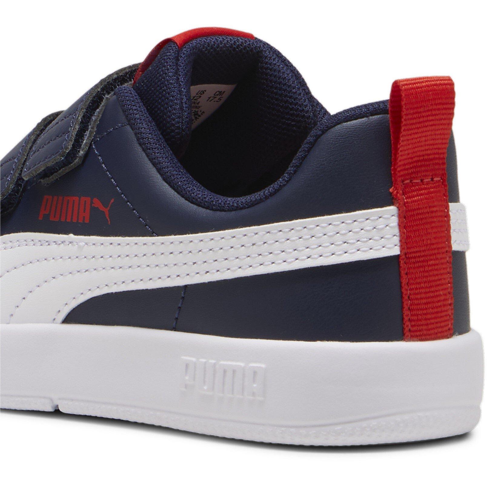 Navy-White-Red - Puma - Courtflex V3 V Ch10 - 5