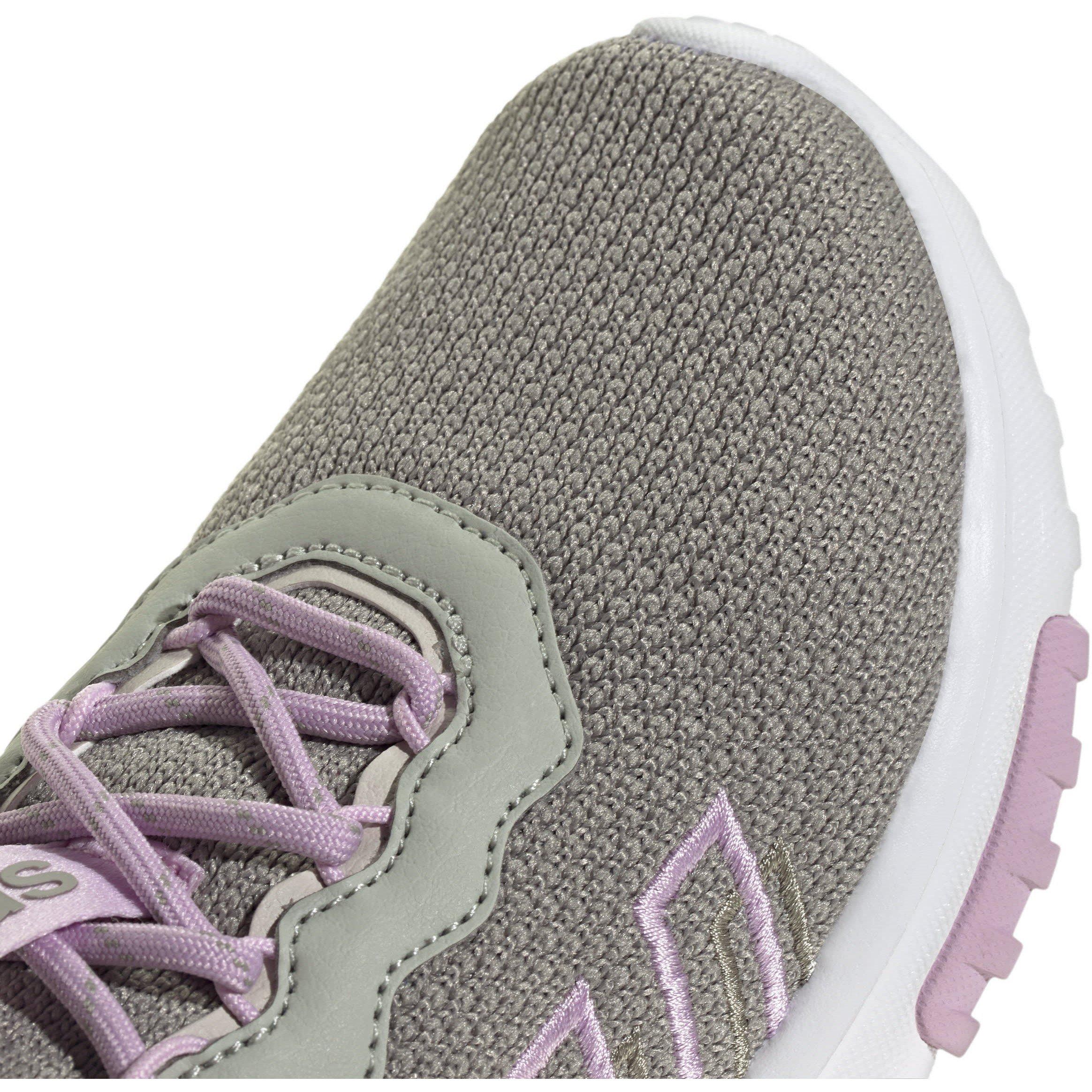 Grey/Lilac - adidas - Kaptir Flow 4.0 Shoes Childrens - 7
