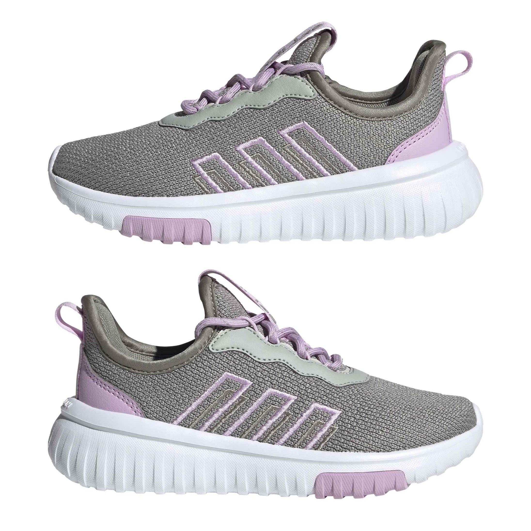 Grey/Lilac - adidas - Kaptir Flow 4.0 Shoes Childrens - 9