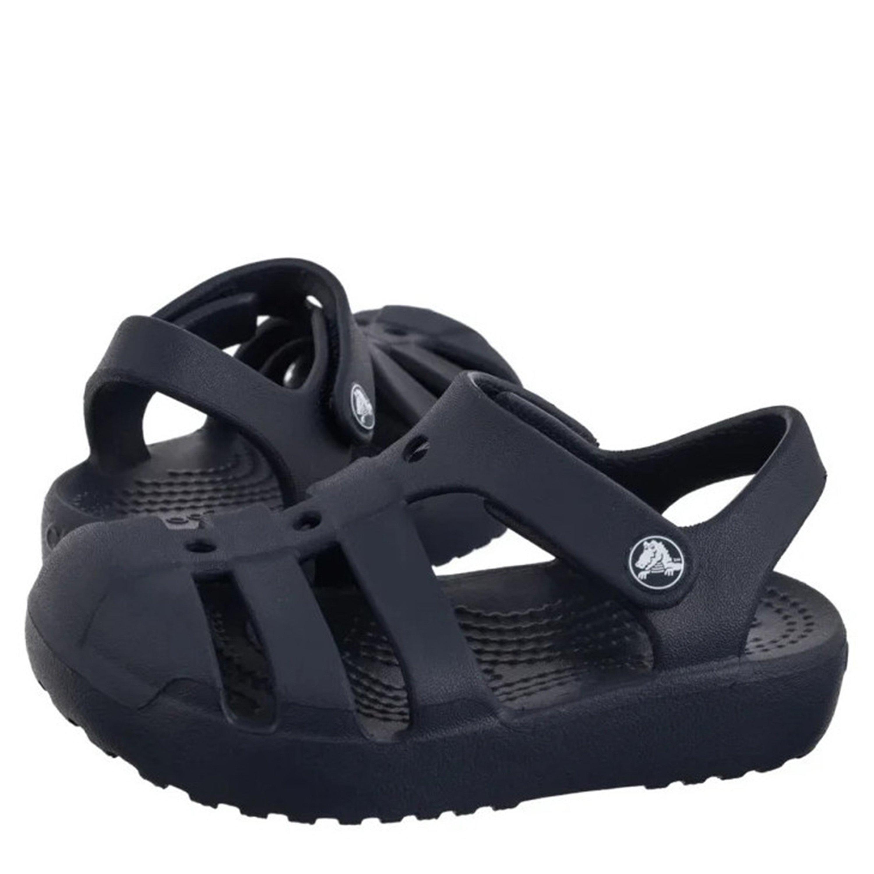 Navy - Crocs - Kids' Fisherman Flat Sandals - 3