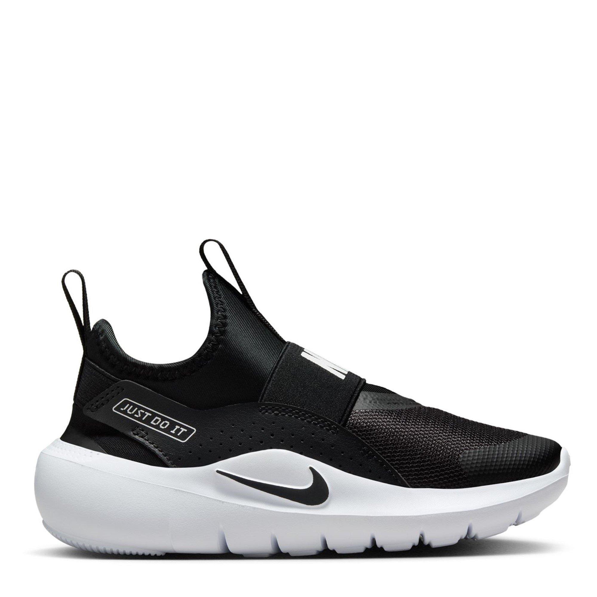 Nike Boys Flex Runner 4 Shoes Childrens - Black/White - C13 (31.5)