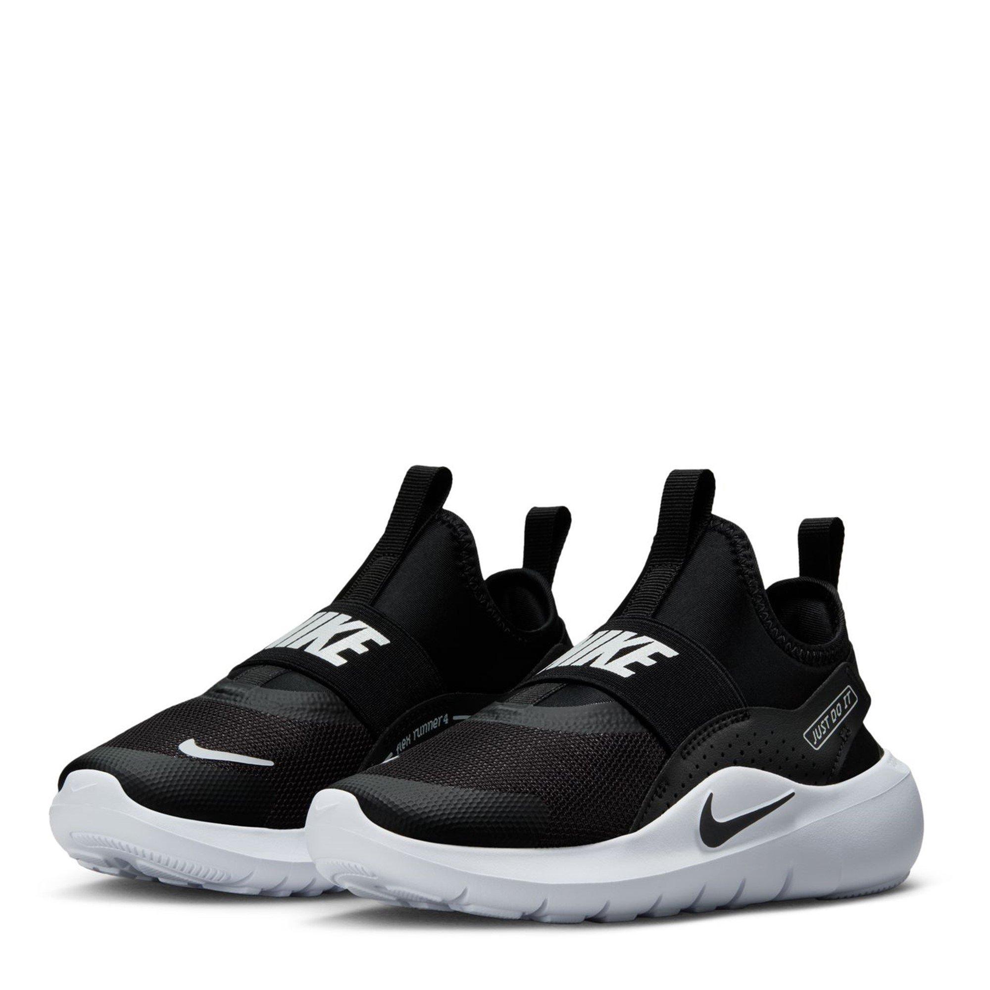 Black/White - Nike - Flex Runner 4 Shoes Childrens - 3