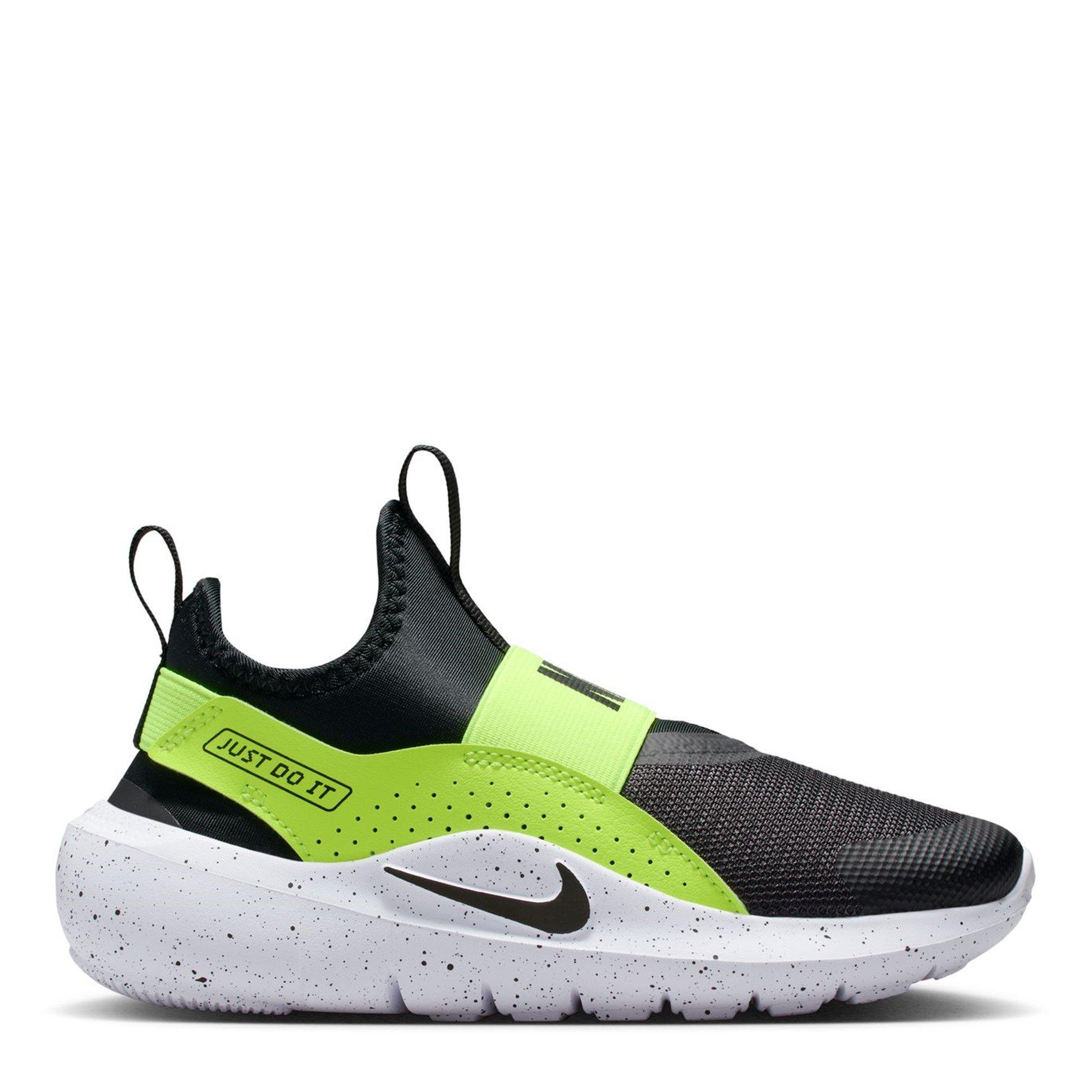 Nike Boys Flex Runner 4 Shoes Childrens - Black/Volt - C10 (27.5)