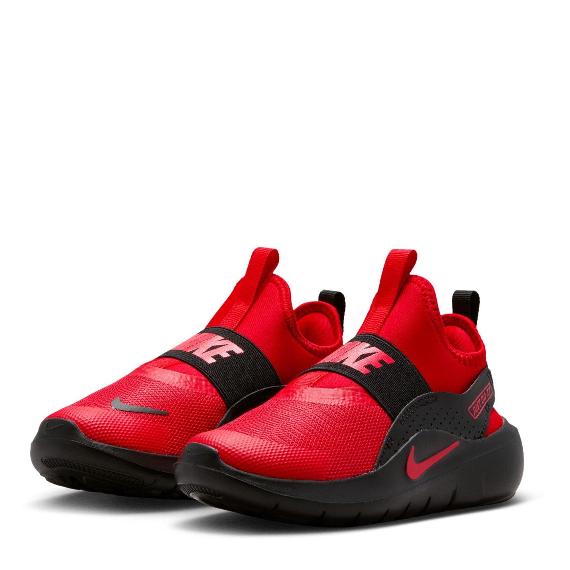 Red/Orbit-Black - Nike - Flex Runner 4 Childrens Shoes - 3