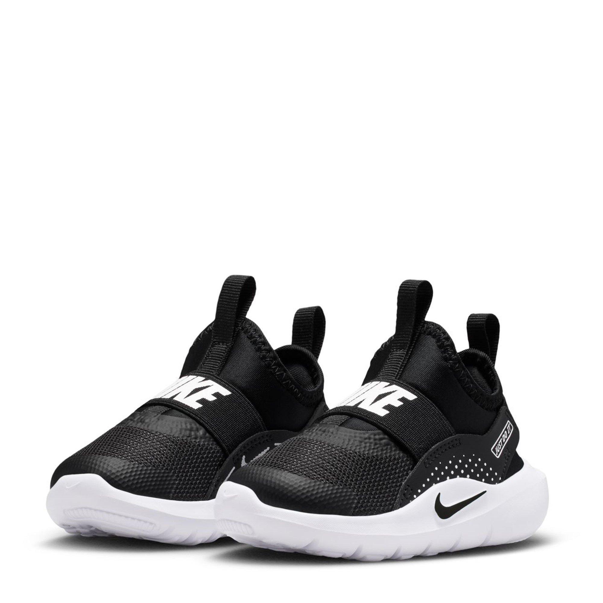 Zwart/Wit - Nike - Flex Runner 4 Slip On Sneakers Infants - 3