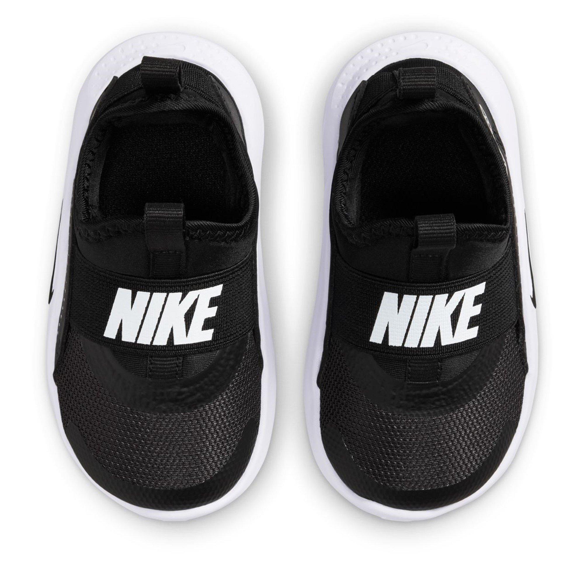 Zwart/Wit - Nike - Flex Runner 4 Slip On Sneakers Infants - 5