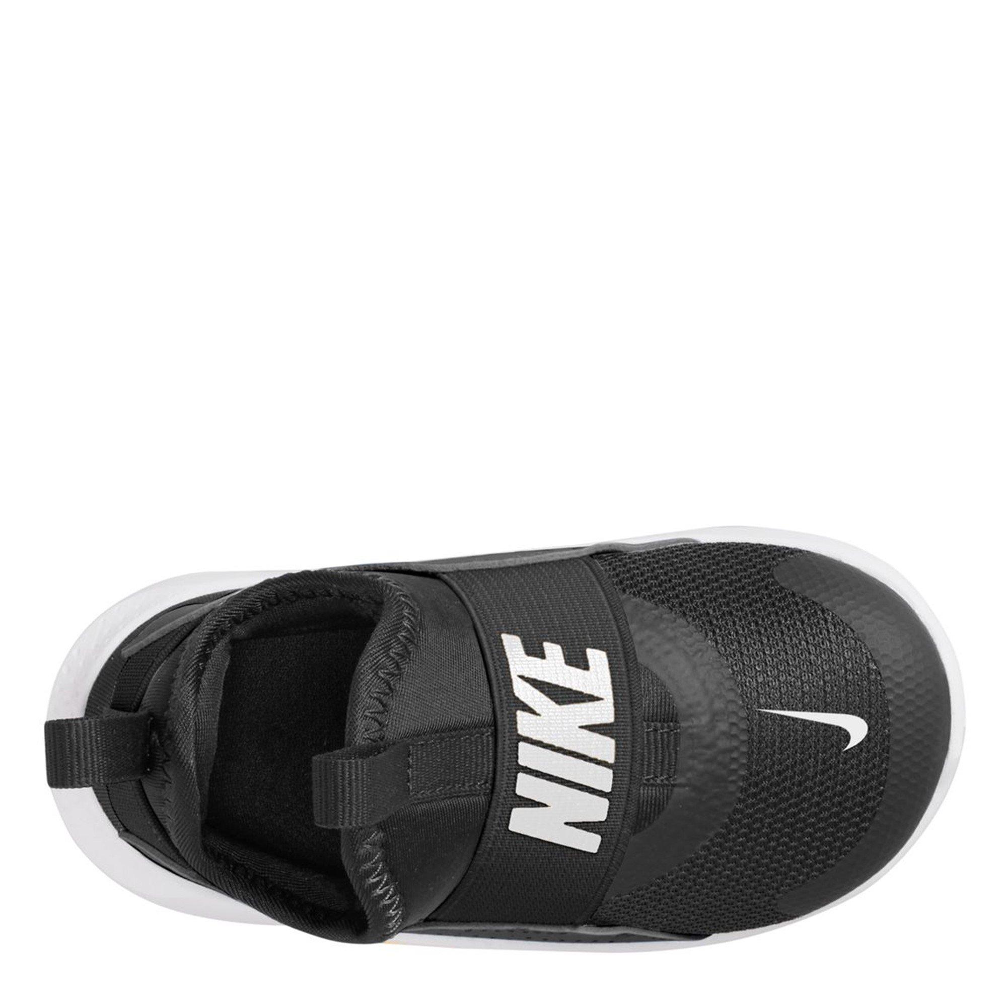 Zwart/Wit - Nike - Flex Runner 4 Slip On Sneakers Infants - 8