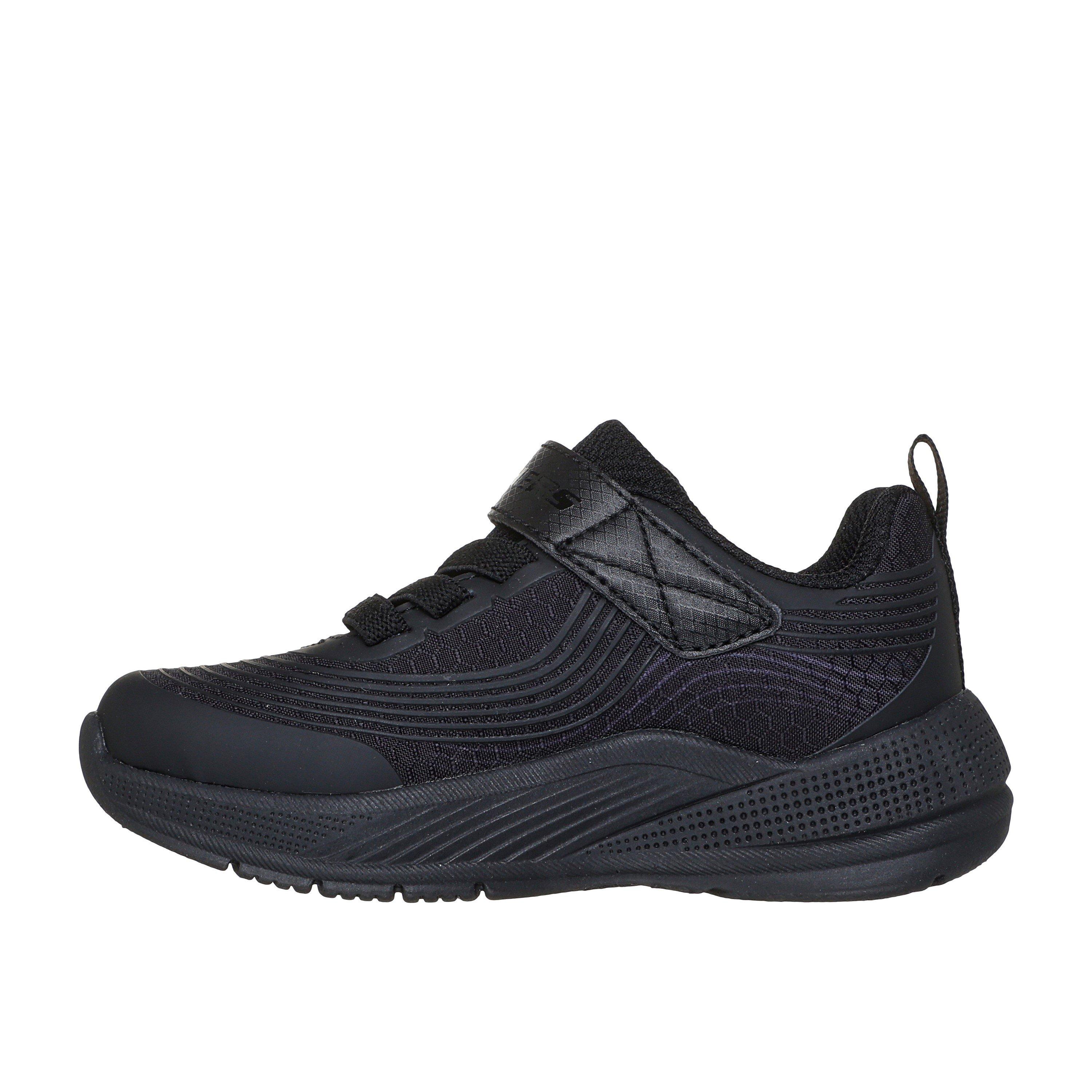 Triple Black - Skechers - Lightweight Toddler Gore & Strap Sn Runners Boys - 2