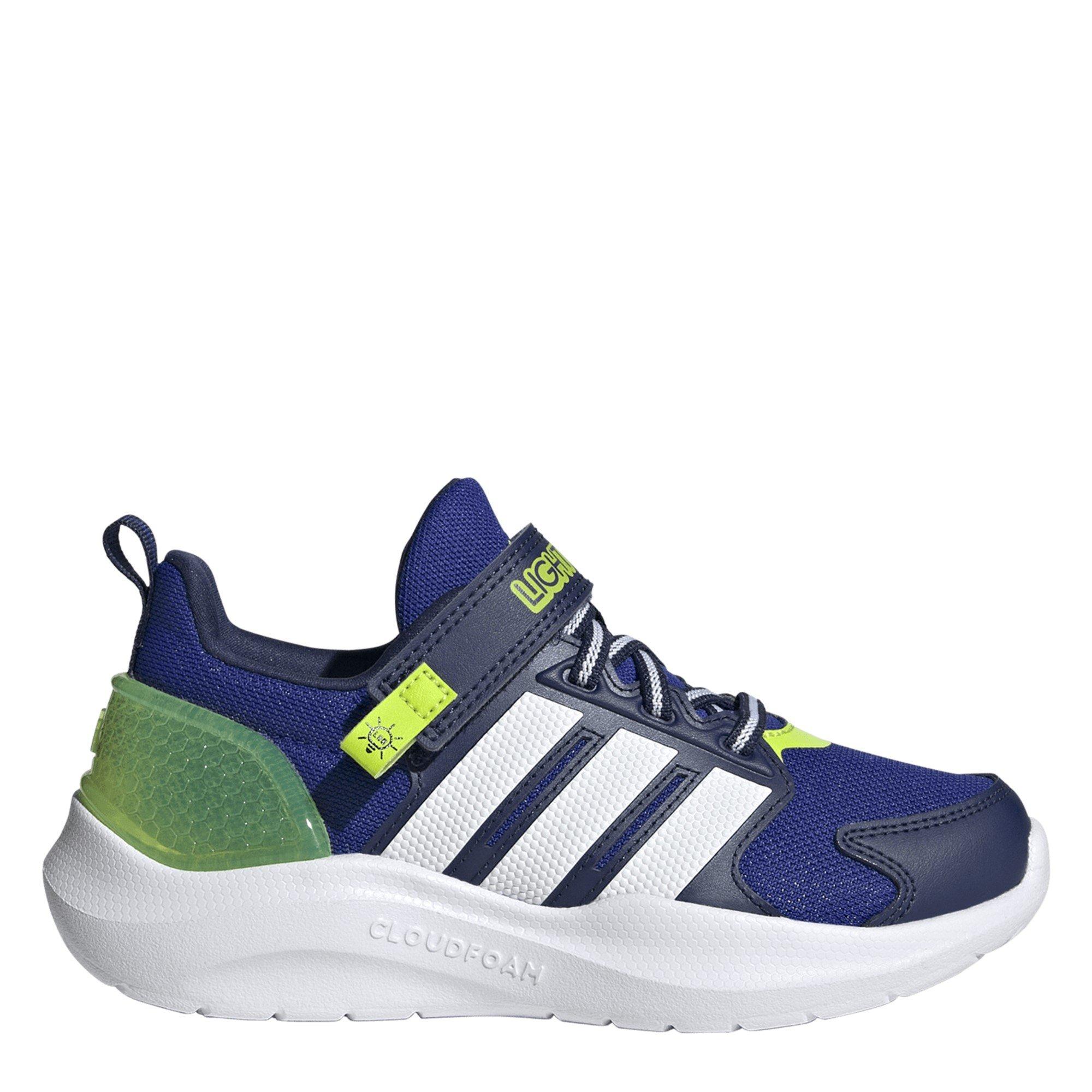Adidas Boys Lightorama Light Up Shoes Childrens - Lucid Blue - C12 (30.5)