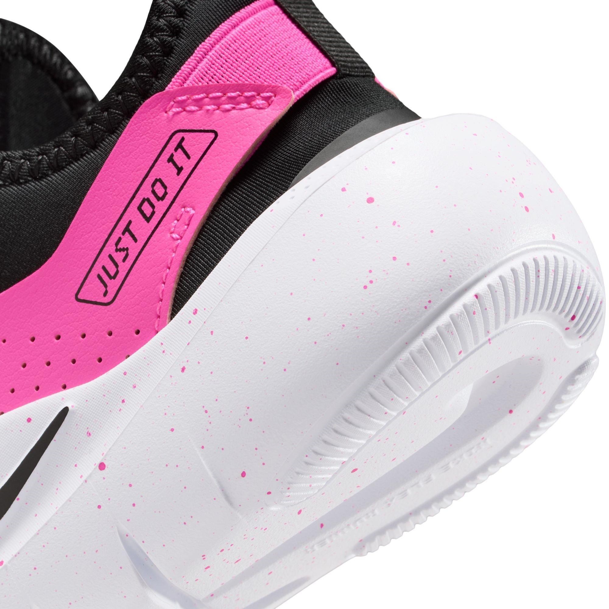 Black/Pink - Nike - Flex Runner 4 Slip On Sneakers Childrens - 8