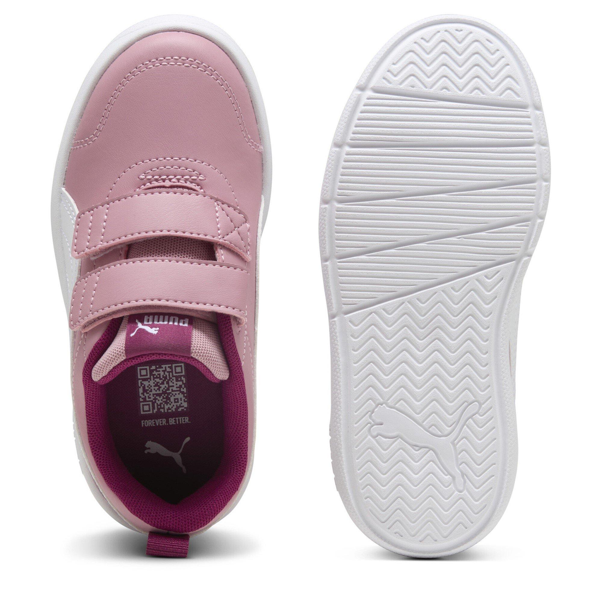 Pink-Wht-Berry - Puma - Courtflex V Runners - 3