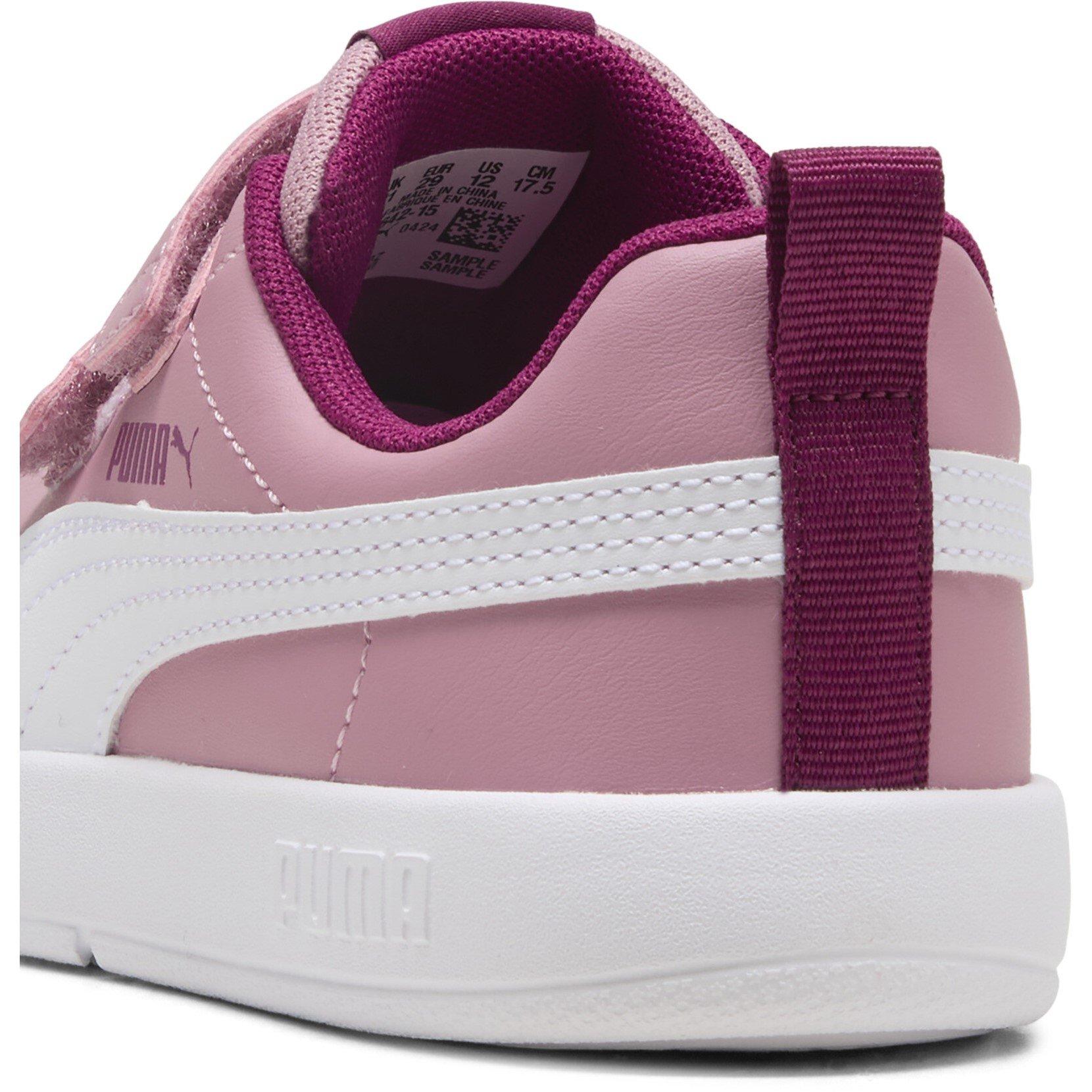 Pink-Wht-Berry - Puma - Courtflex V Runners - 5