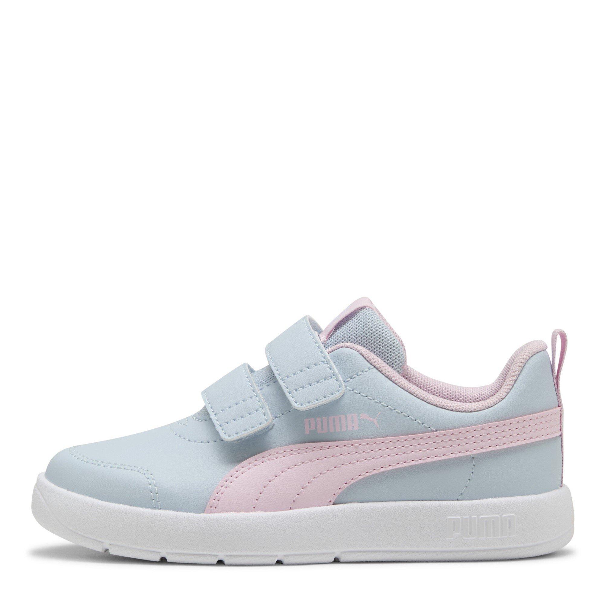 Lucite/Pink - Puma - Courtflex V3 Childrens Shoes - 2