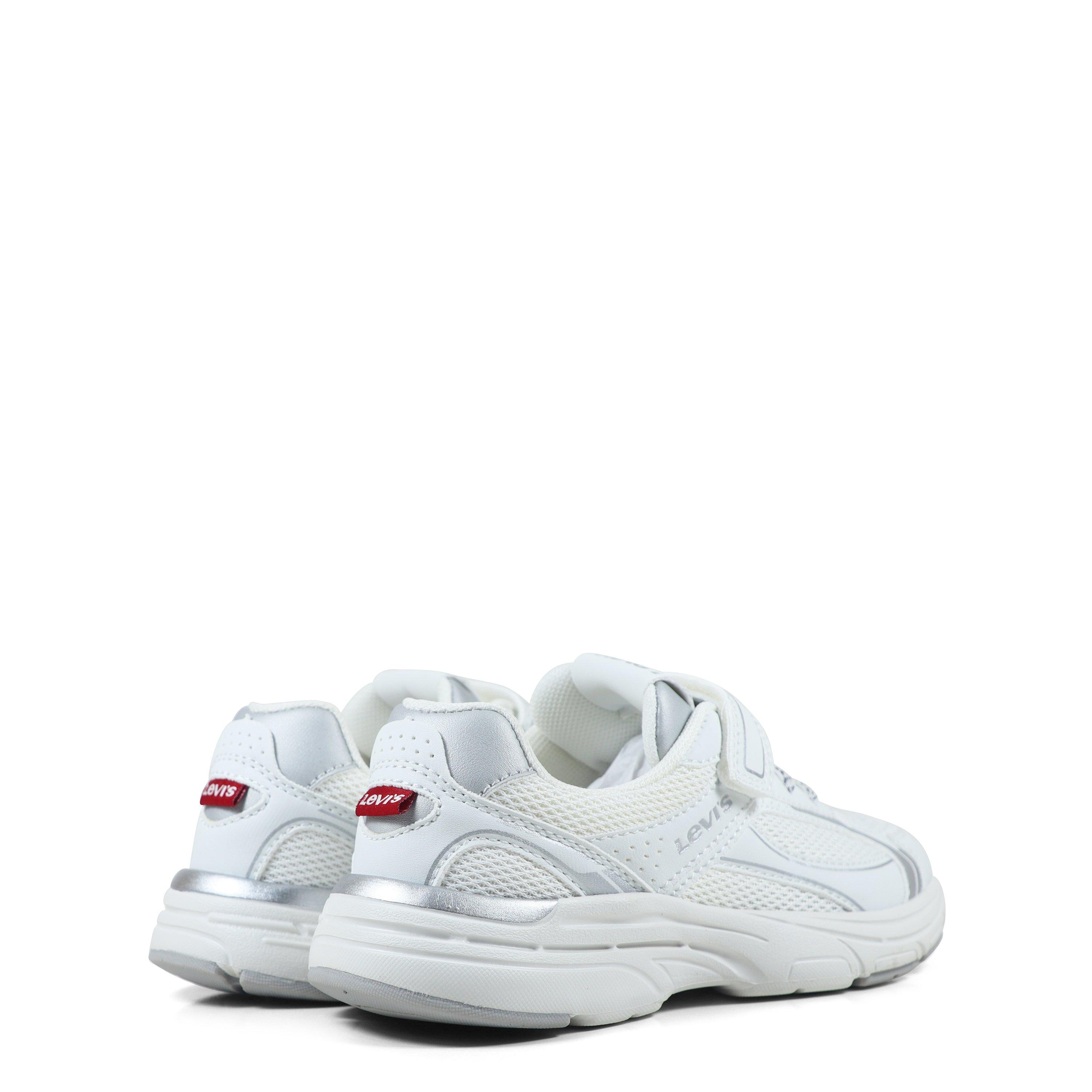 Wht/Silv 0081 - Levis - Unisex Kids' Trainers - 4
