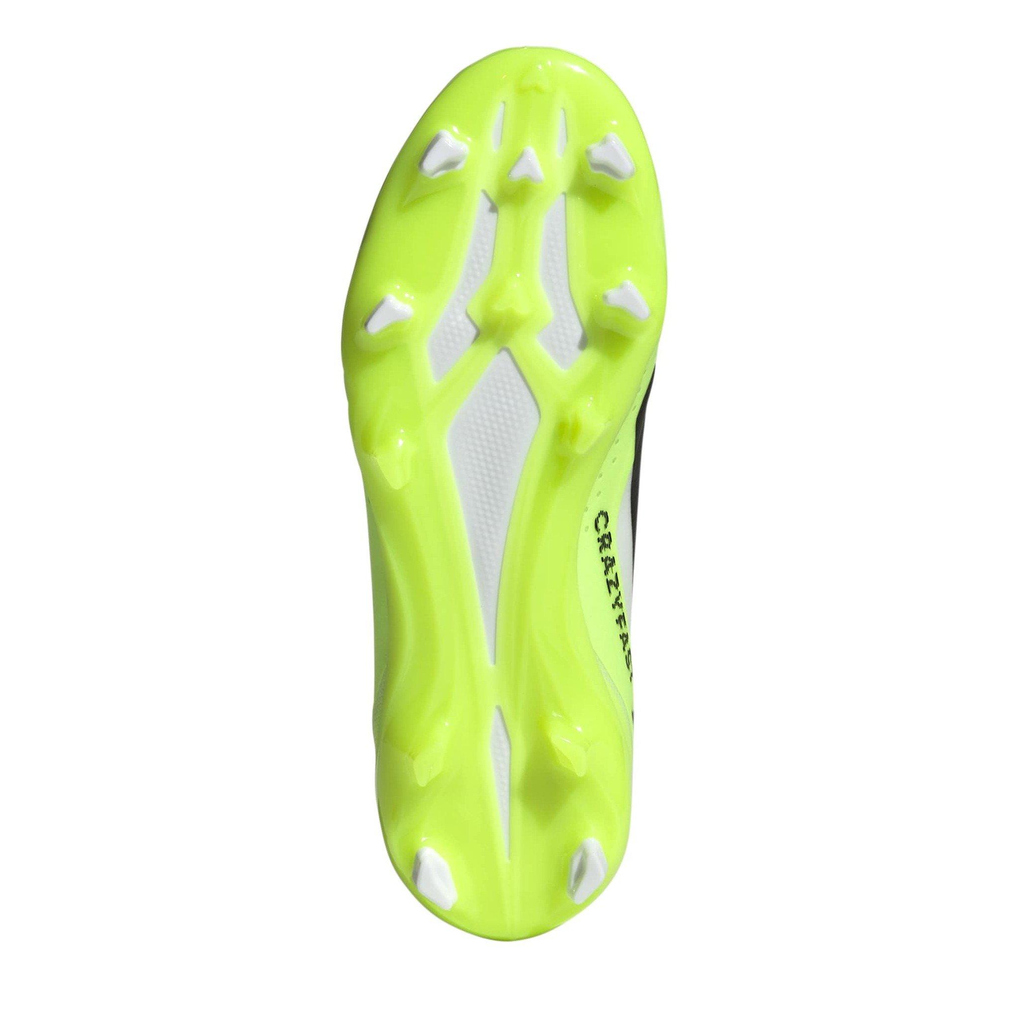 White - adidas - X Crazyfast.3 Laceless Firm Ground - 6