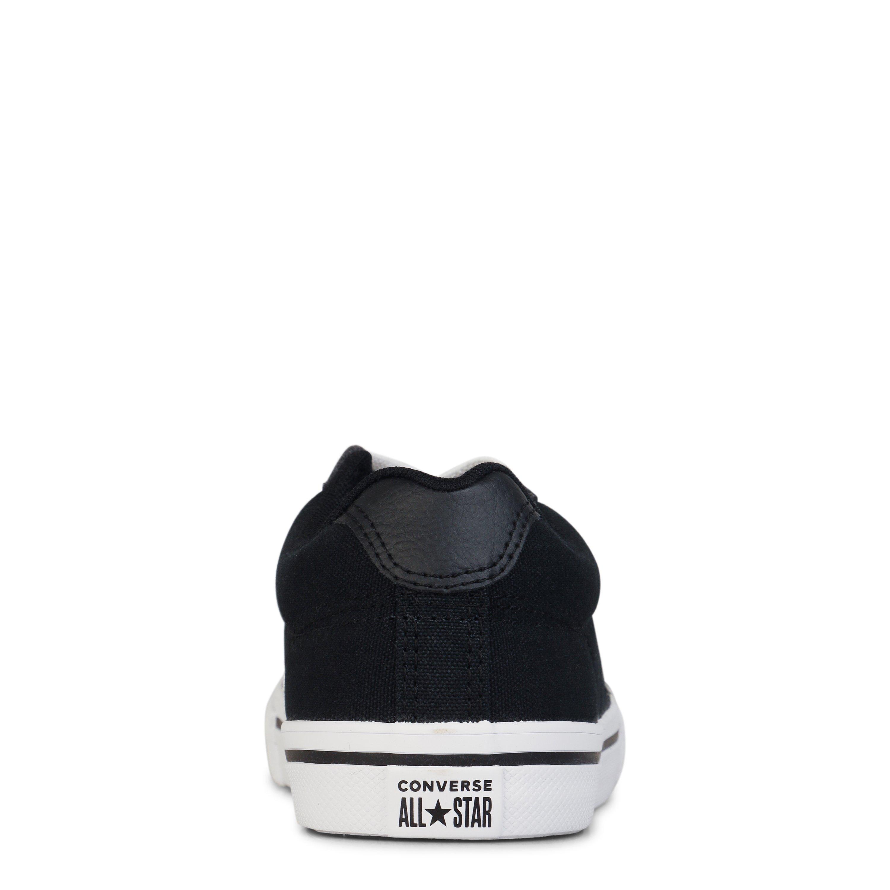 001-Black/Whi - Converse - Kids' Sport Casual Eas Low-Top Trainers - 4