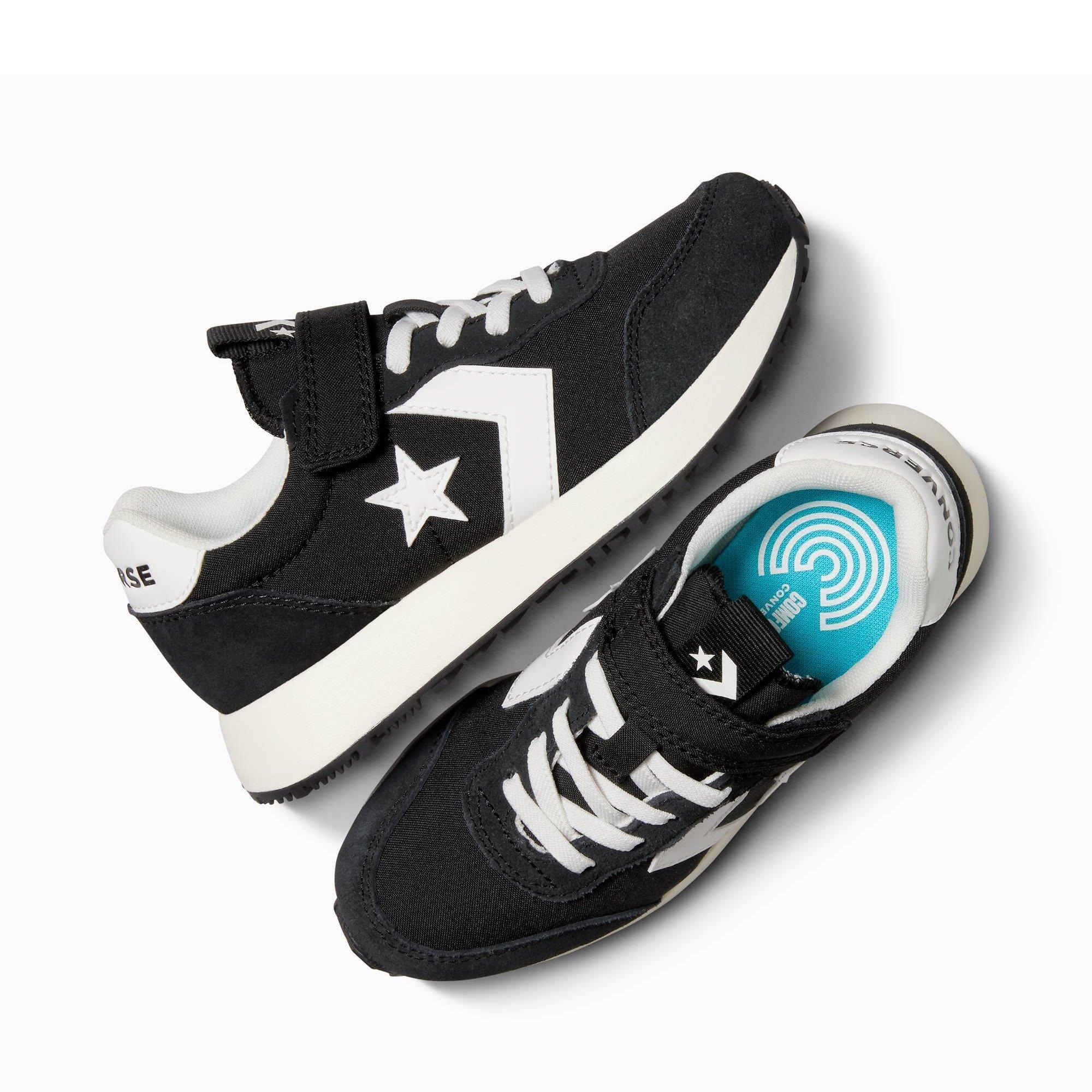 001-Black/Vin - Converse - Unisex Kids' Omega Trainer Low-Top Trainers - 4