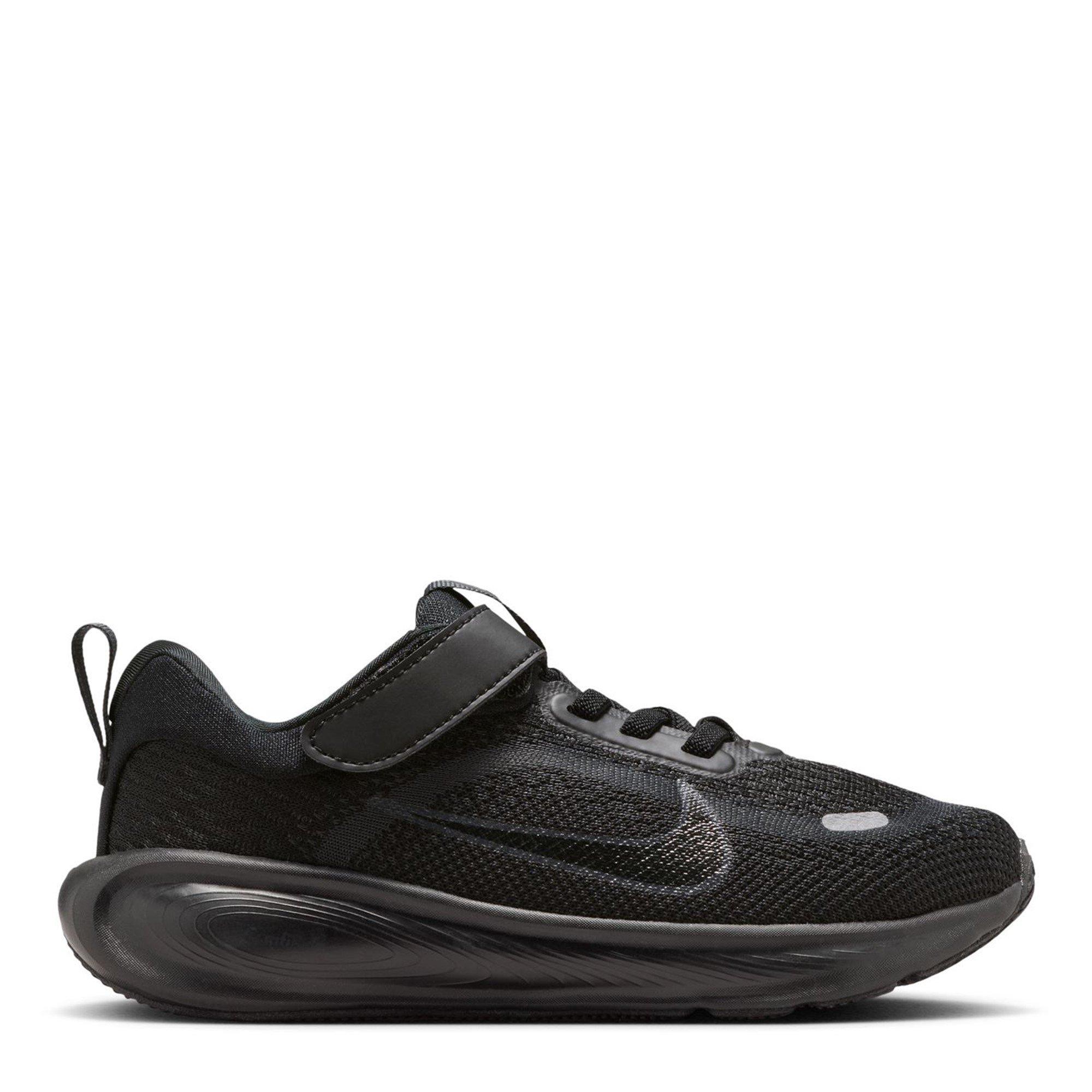 Nike Boys Stellar Ride Runner Childrens - Triple Black - C11 (28.5)