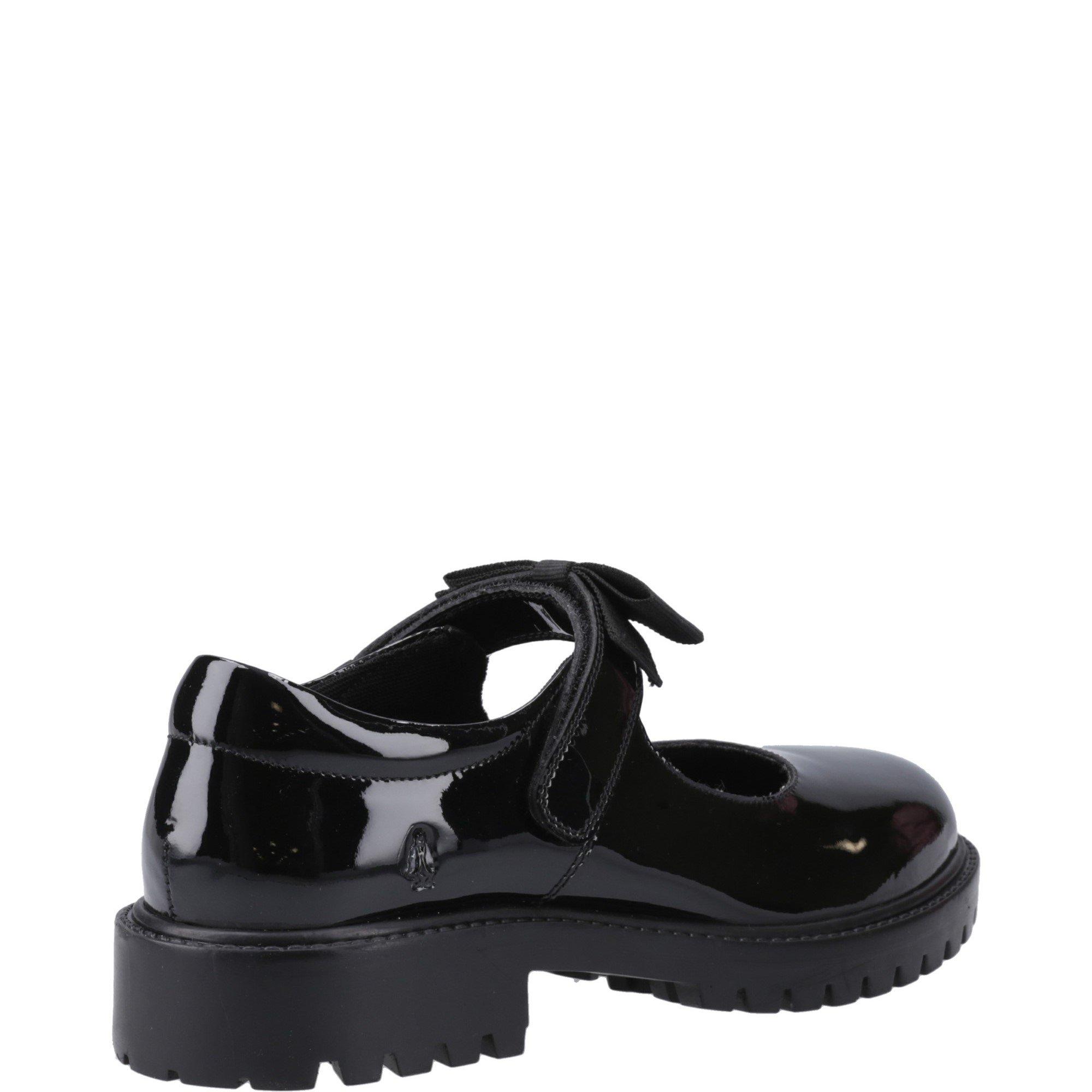 Black - Hush Puppies - Astrid Bow Patent Snr - 3