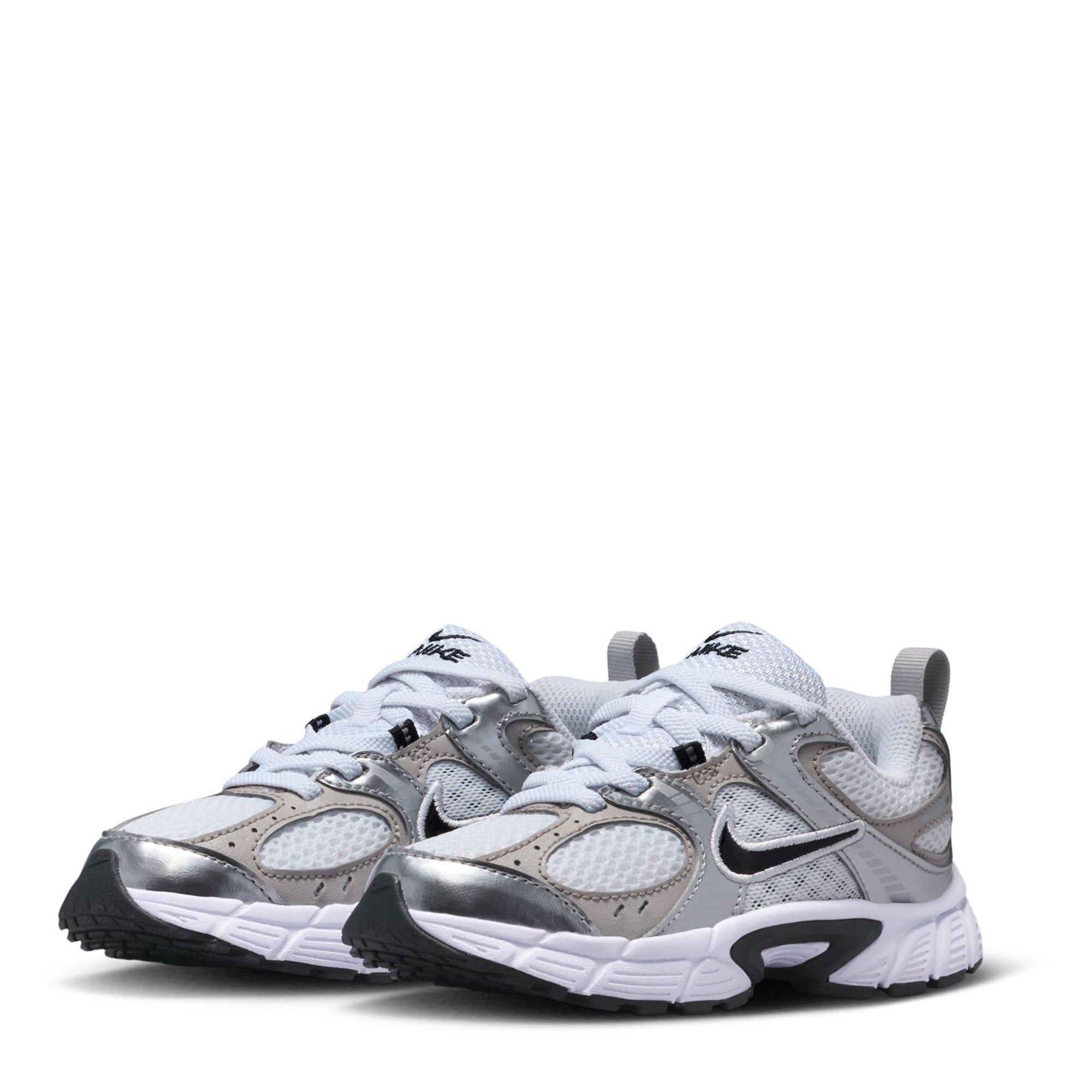 Wht/Blk/Grey - Nike - Kids' Trainers - 3