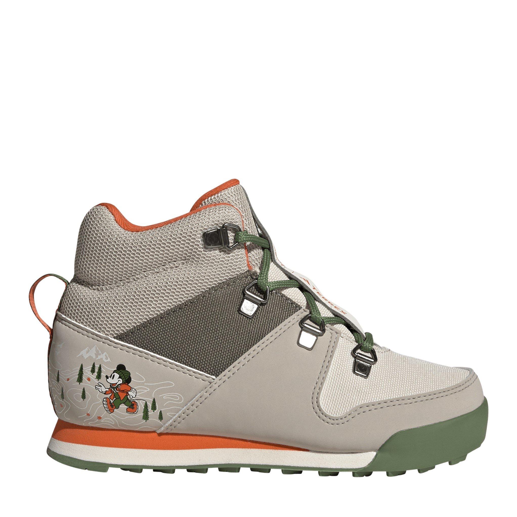 Adidas  Kids Kids' Terrex Snowpitch Disney Walking Shoes - Won/Olistr/Seim - C12.5 (31)