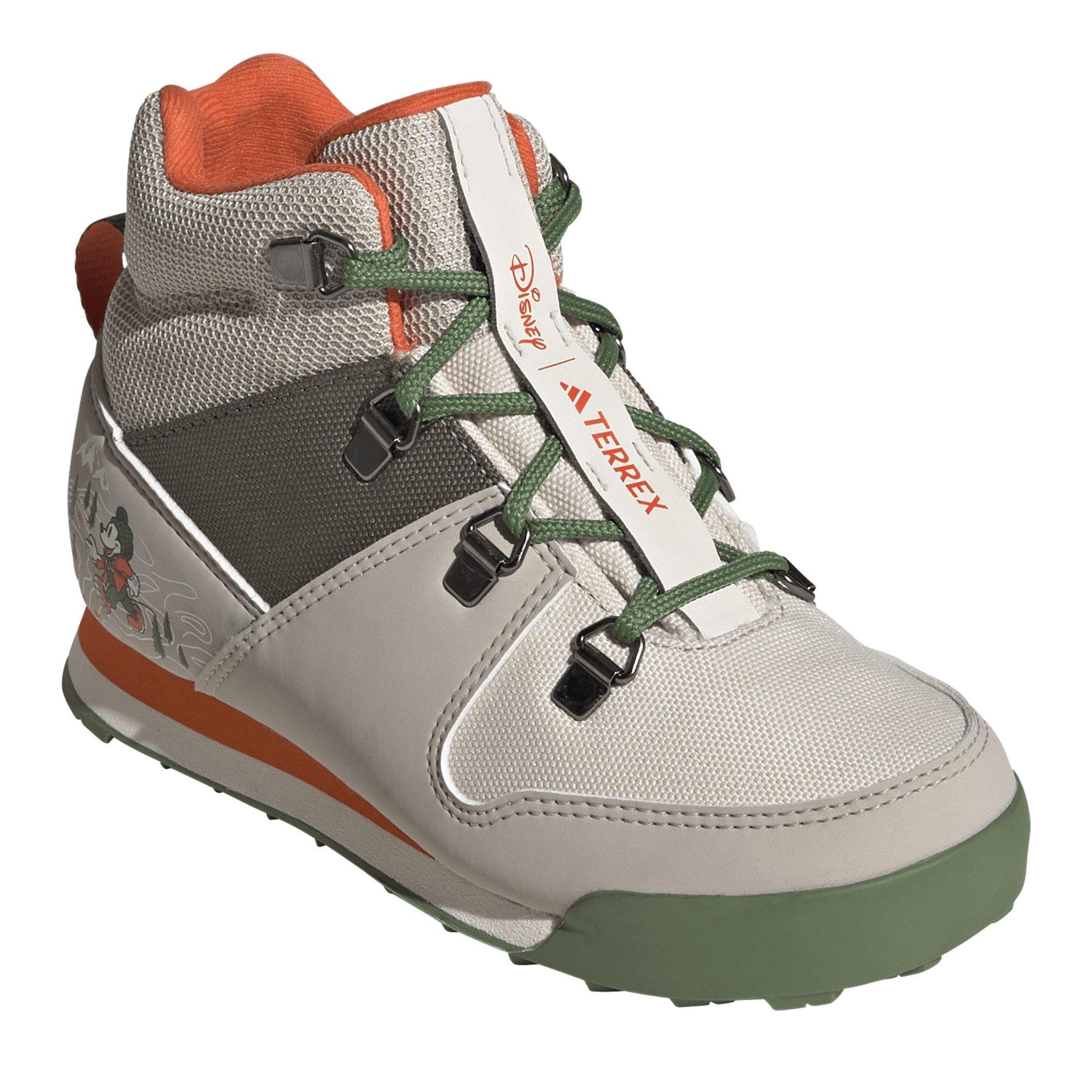 Won/Olistr/Seim - adidas - Terrex Snowpitch Disney K Walking Shoes Unisex Kids - 3