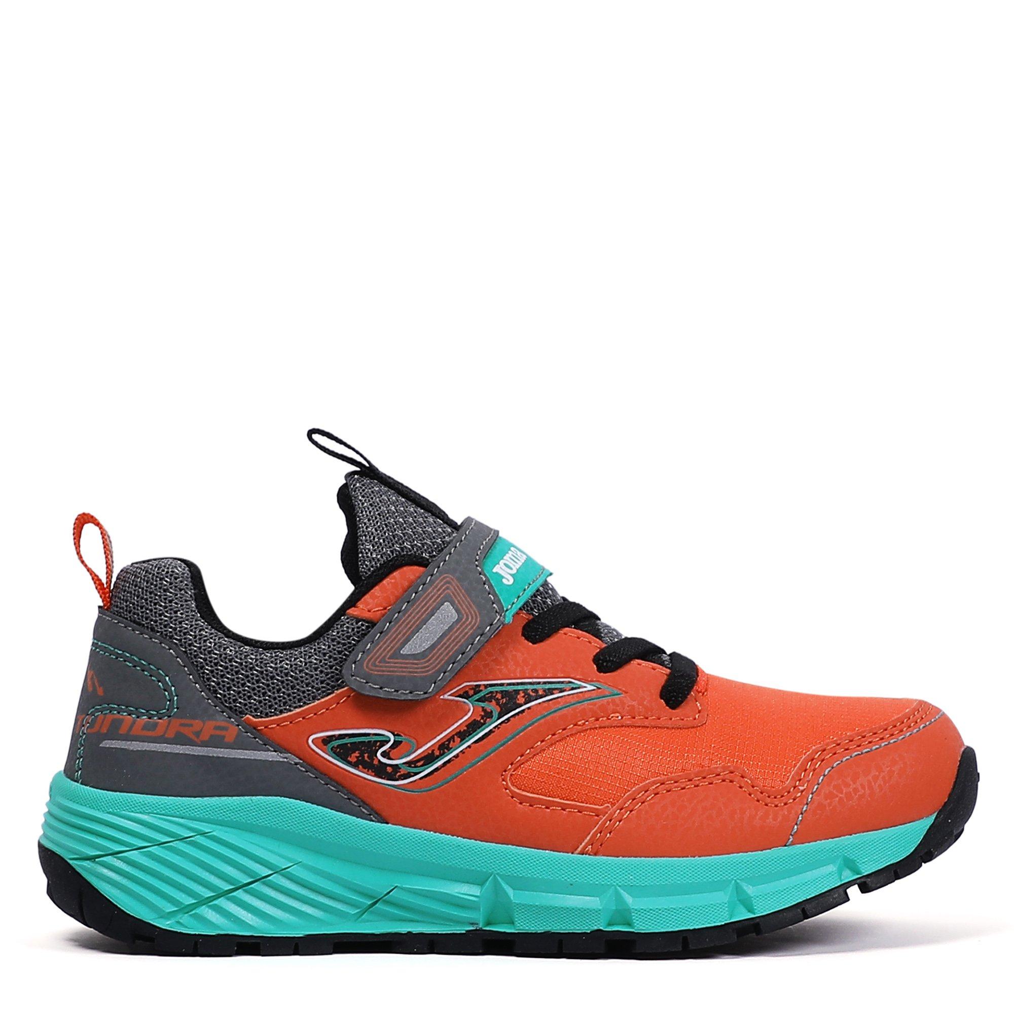 Joma Tundra V Scarpe Trail Running Da Bambina/o – EU 32 – Nero/Giallo – Chiusura Con Lacci E Velcro – Suola In Gomma