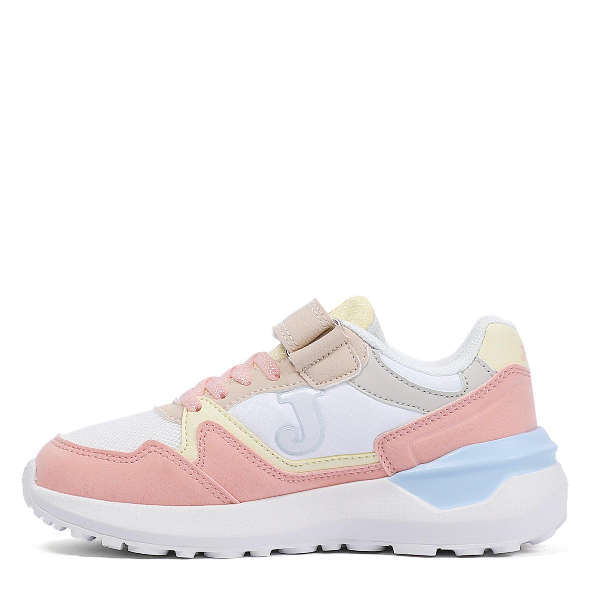 WHITE/ORANGE - Joma - J3080S Kids Runners - 2