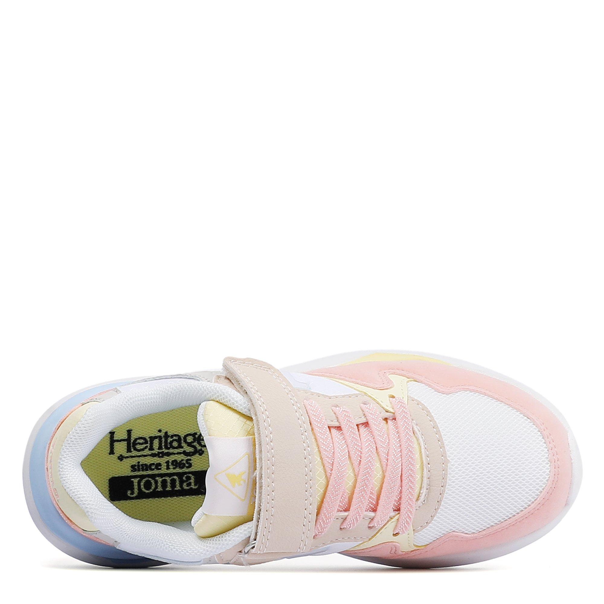 WHITE/ORANGE - Joma - J3080S Kids Runners - 3