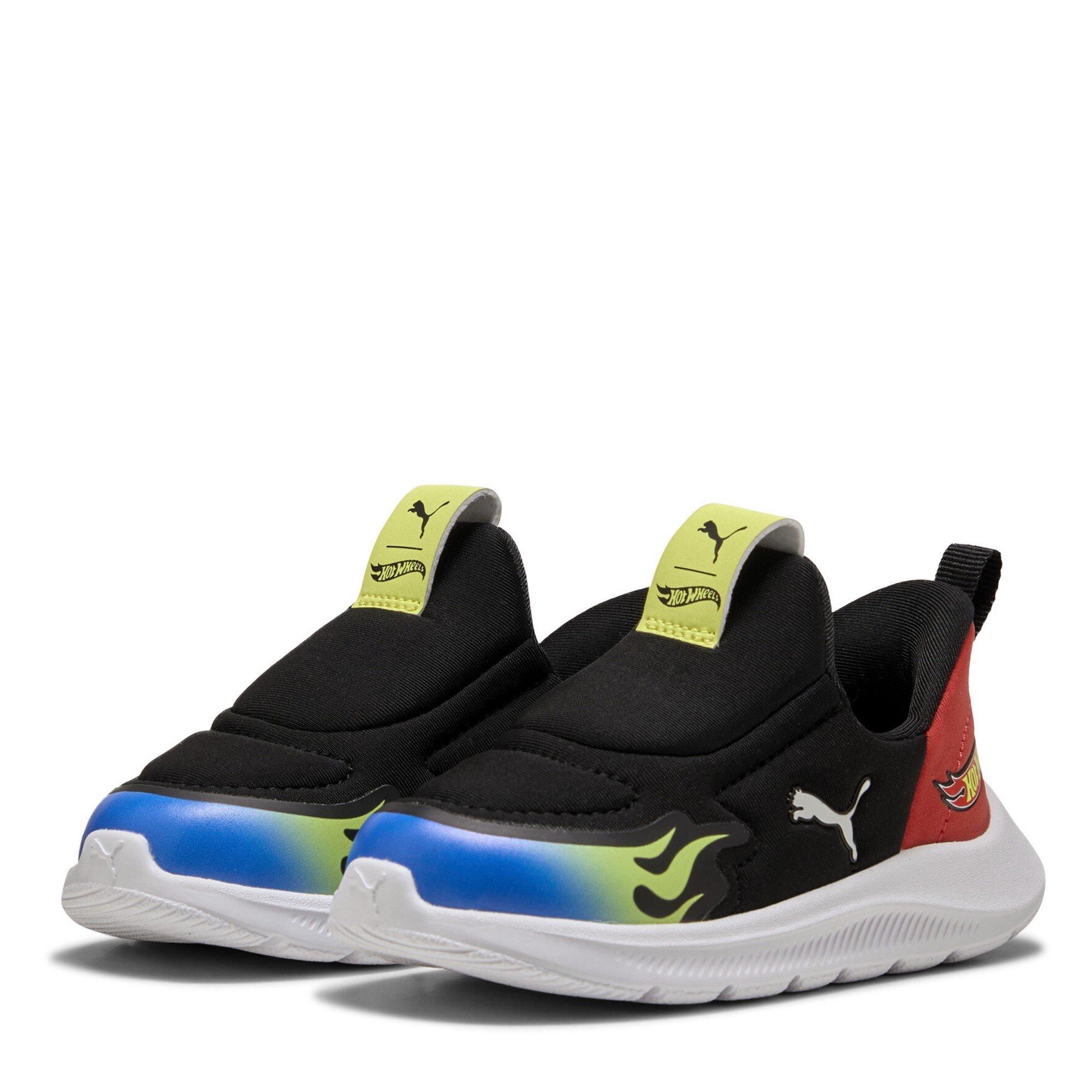 Blk-Lemon-Royal - Puma - Racer 2 HotWheels Infant Shoes - 1