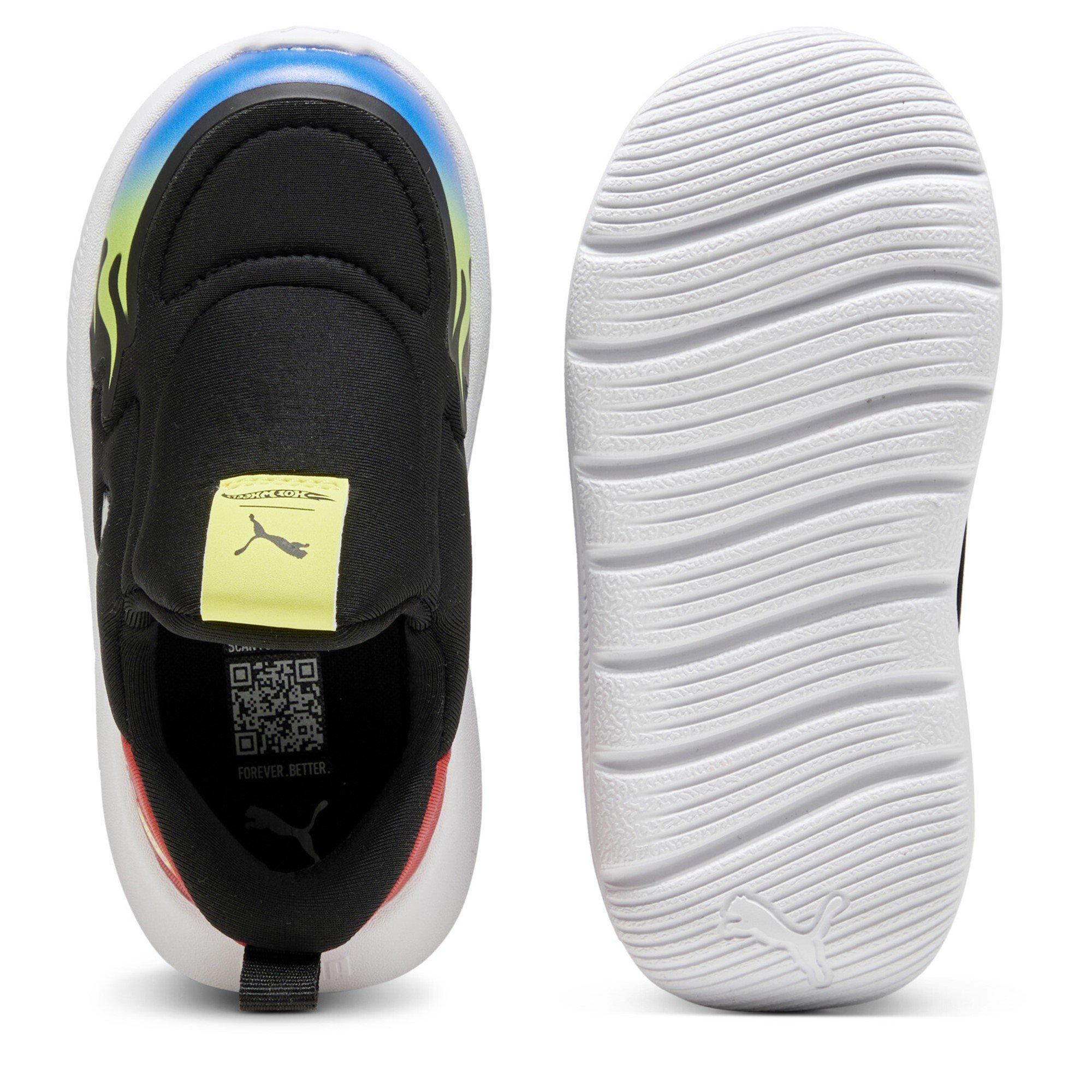 Blk-Lemon-Royal - Puma - Racer 2 HotWheels Infant Shoes - 3