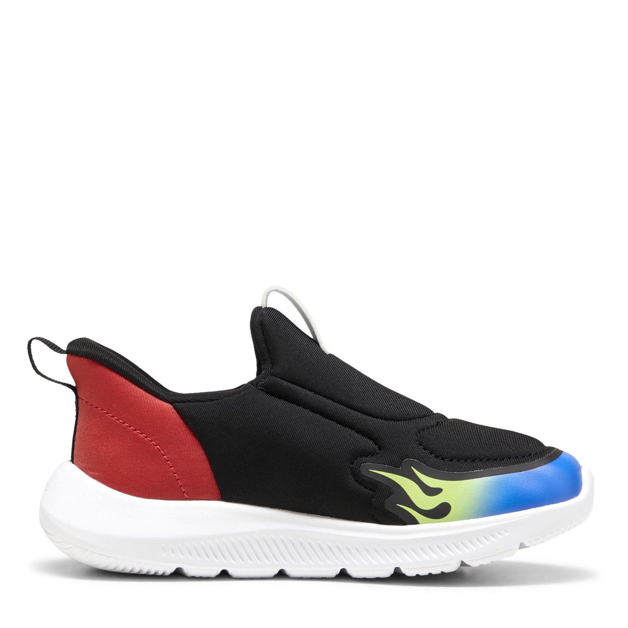 Blk-Lemon-Royal - Puma - Racer 2 HotWheels Infant Shoes - 4